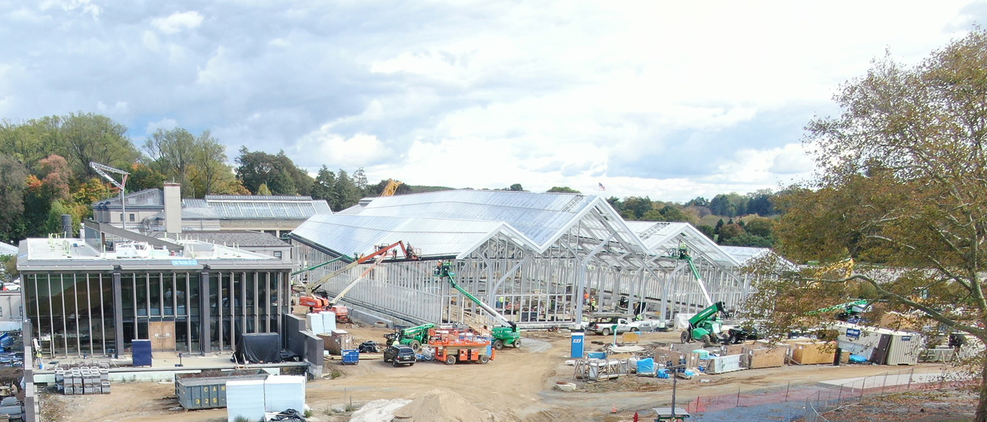 Construction of conservatory