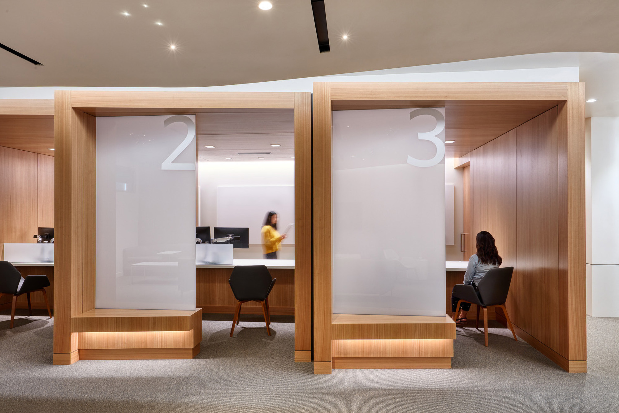 Wood elements in healthcare design