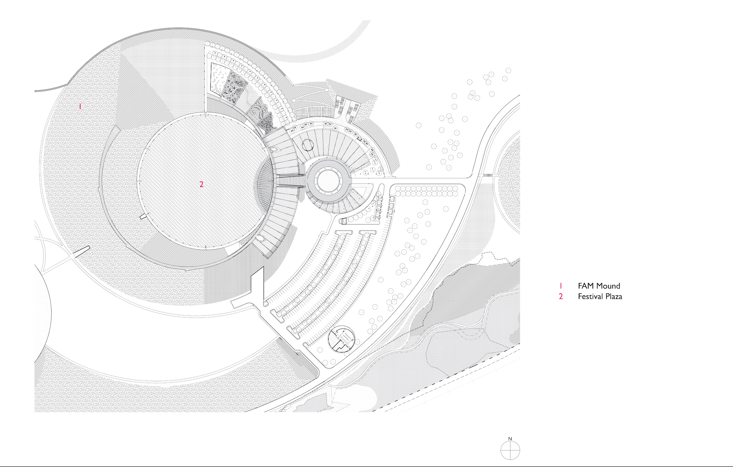 Site plan courtesy Johnson Fain