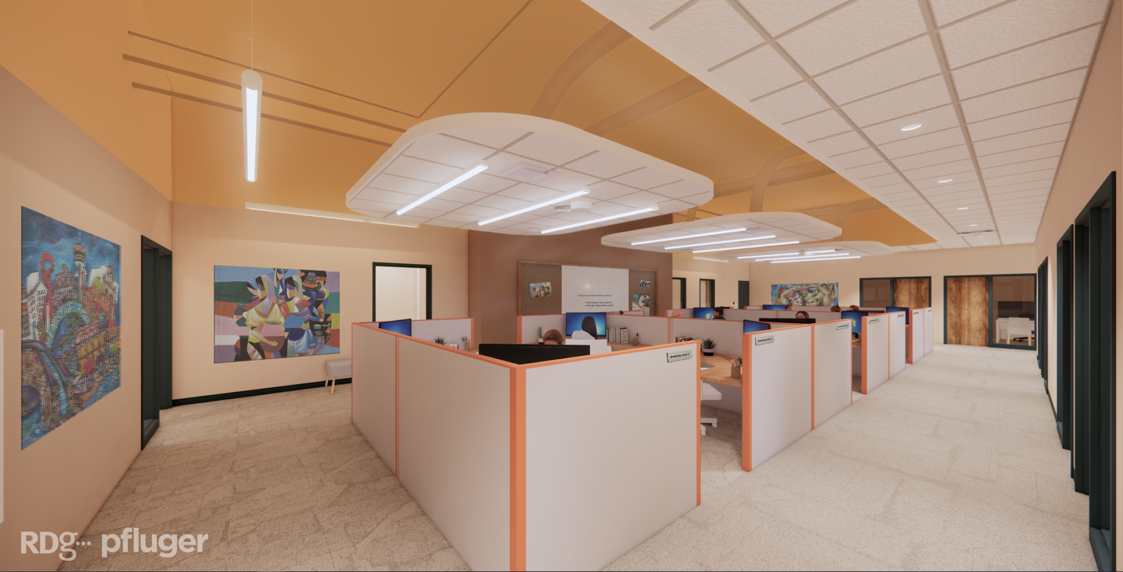 San Antonio's Pre-K 4 SA school will provide early childhood education to a traditionally under-resourced region. Rendering courtesy Pfluger Architects