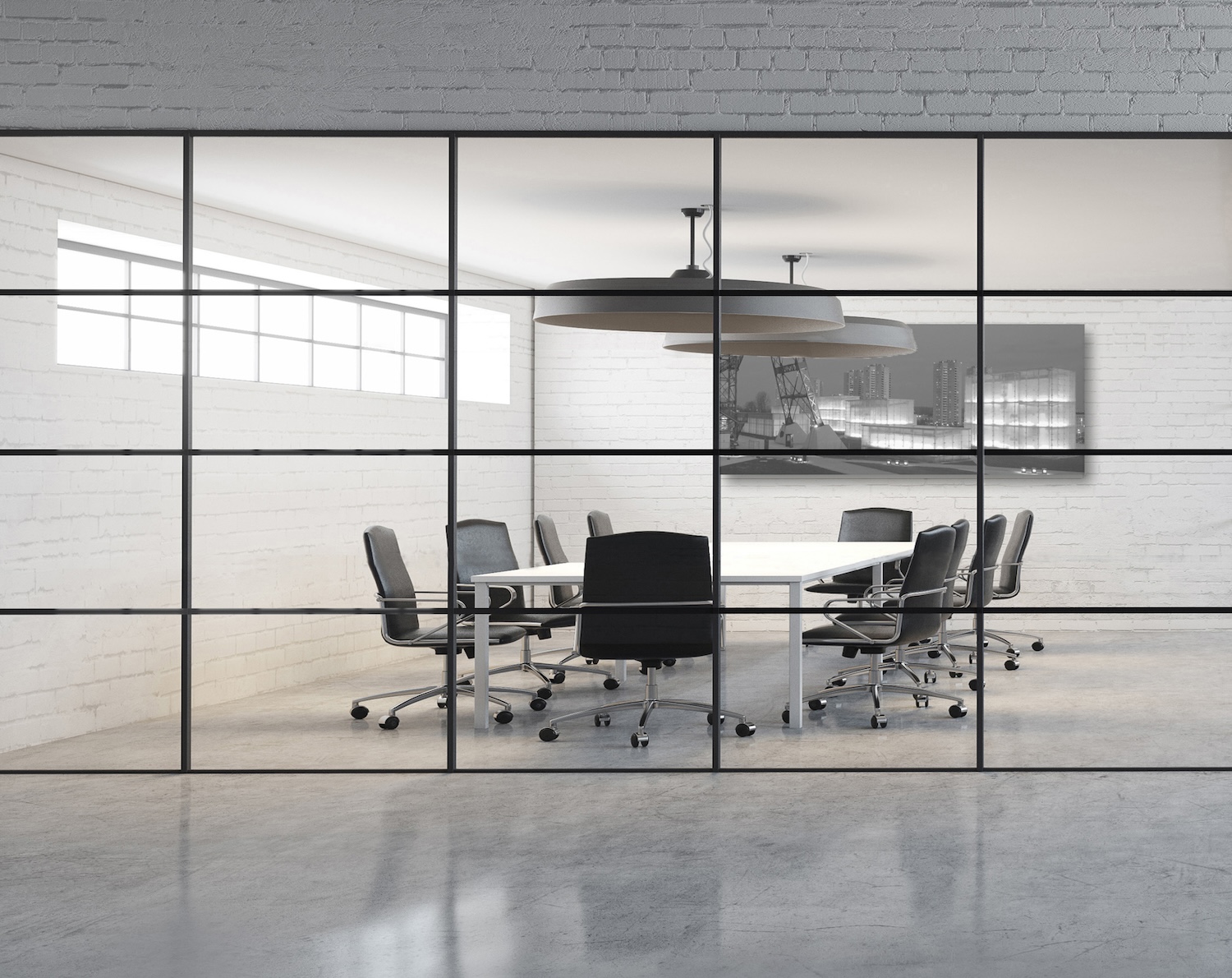 CRL Fallbrook XL NY Glass Partition System