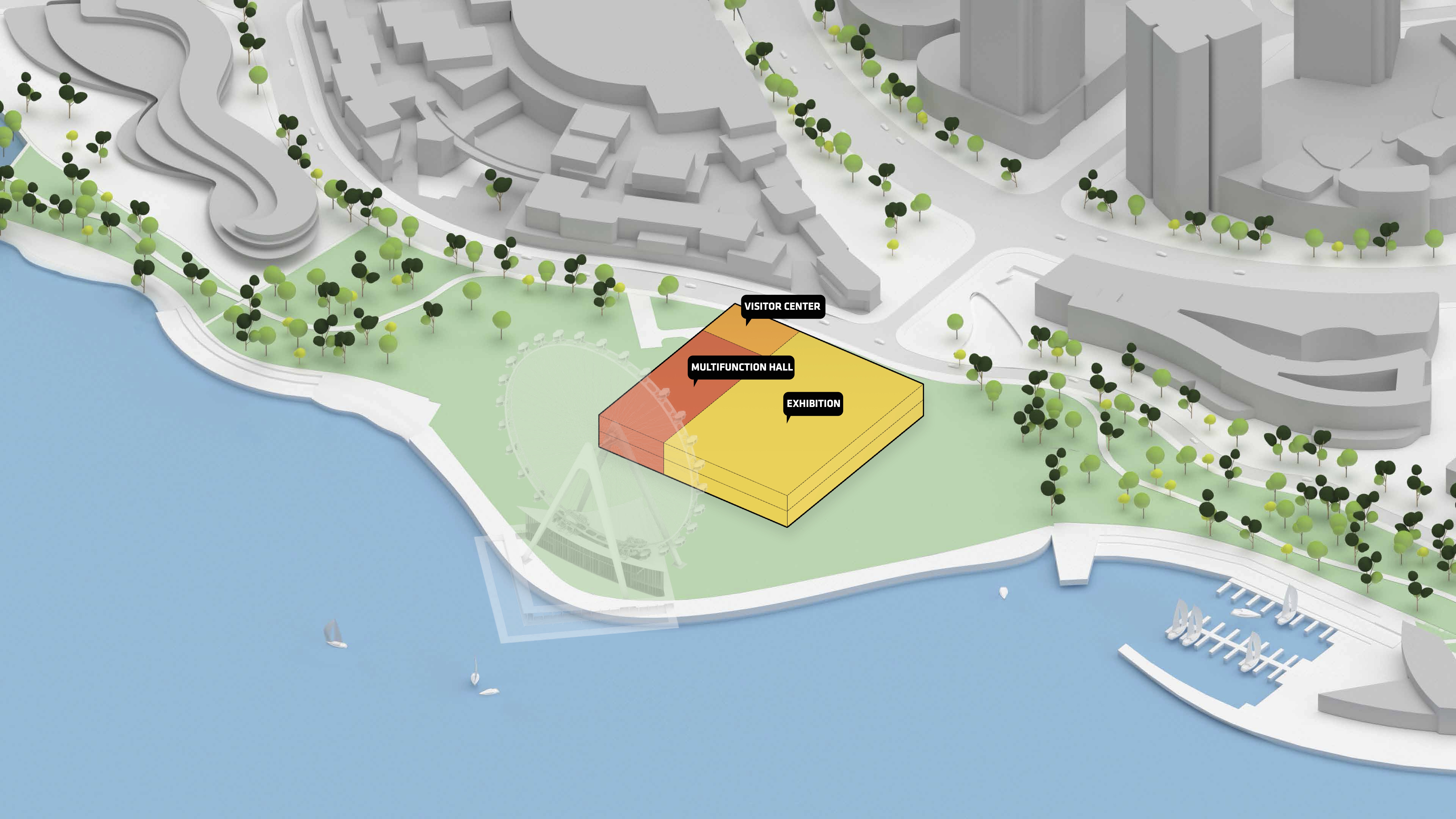 Bjarke Ingels-designed Suzhou Museum of Contemporary Art. Diagram courtesy BIG / Bjarke Ingels Group