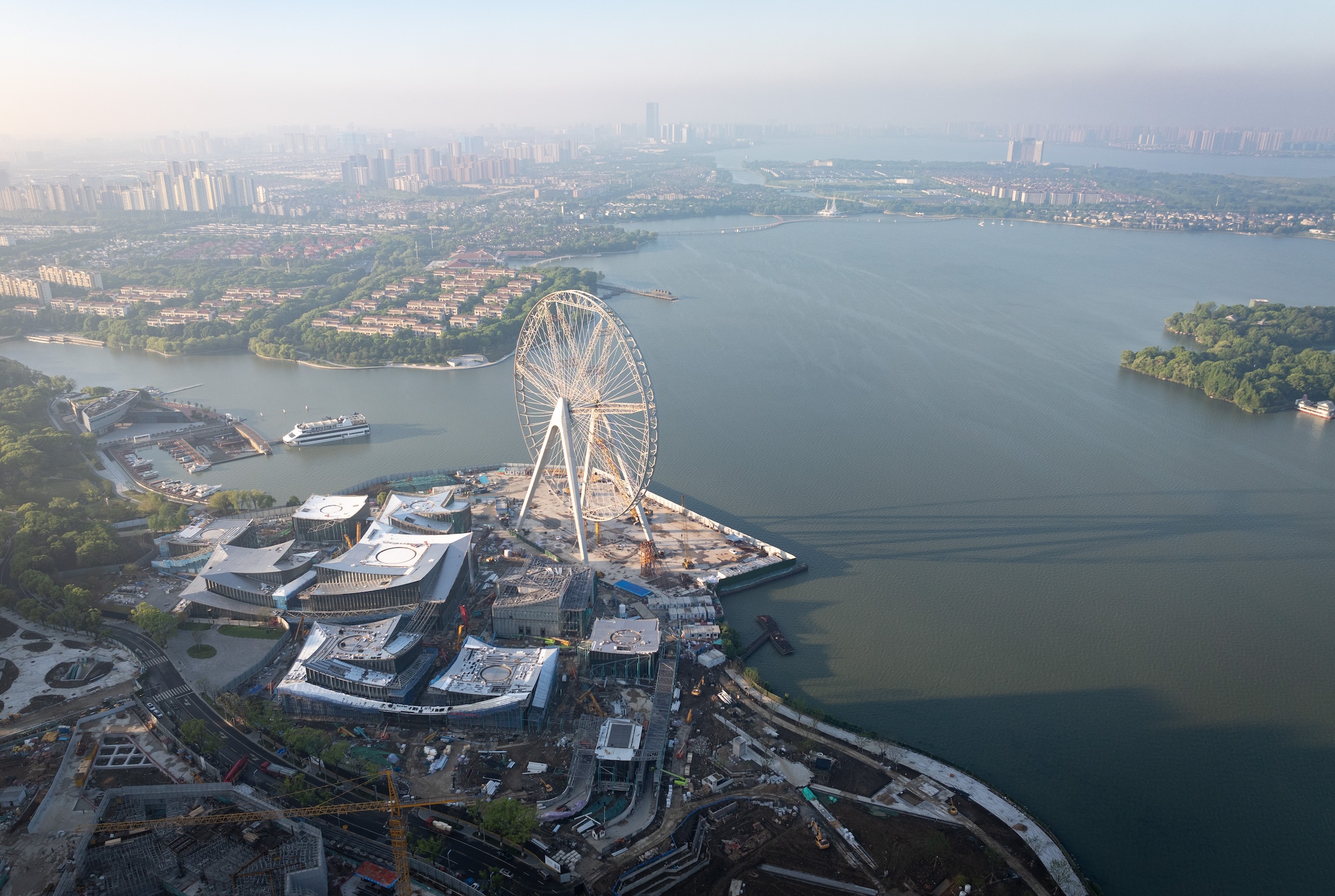 Bjarke Ingels-designed Suzhou Museum of Contemporary Art tops out. Photo: © StudioSZ Photo / Justin Szeremeta, courtesy BIG 