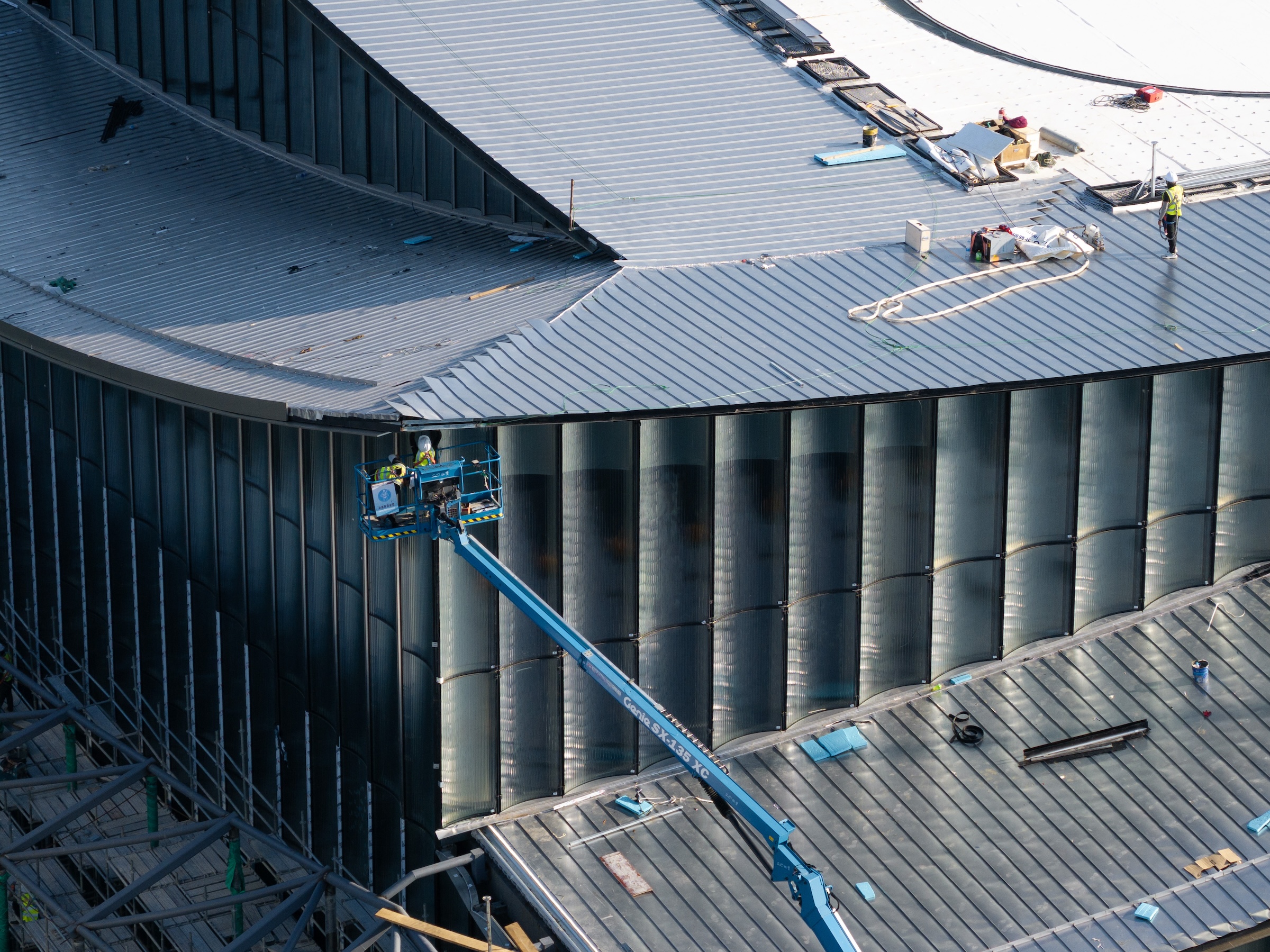 Bjarke Ingels-designed Suzhou Museum of Contemporary Art tops out. Photo: © StudioSZ Photo / Justin Szeremeta, courtesy BIG 