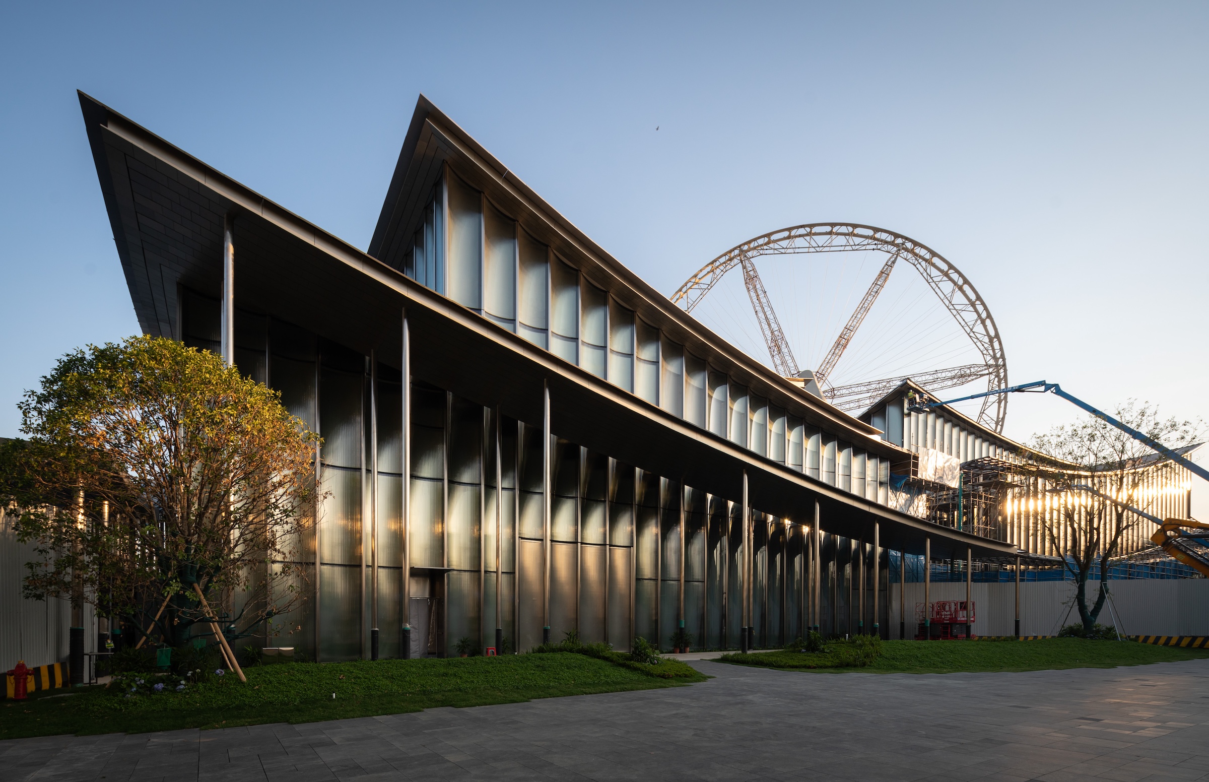 Bjarke Ingels-designed Suzhou Museum of Contemporary Art tops out. Photo: © StudioSZ Photo / Justin Szeremeta, courtesy BIG 