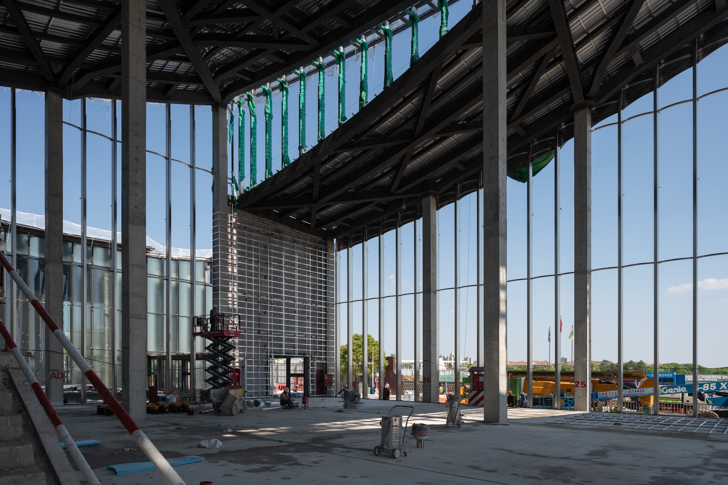 Bjarke Ingels-designed Suzhou Museum of Contemporary Art tops out. Photo: © StudioSZ Photo / Justin Szeremeta, courtesy BIG 