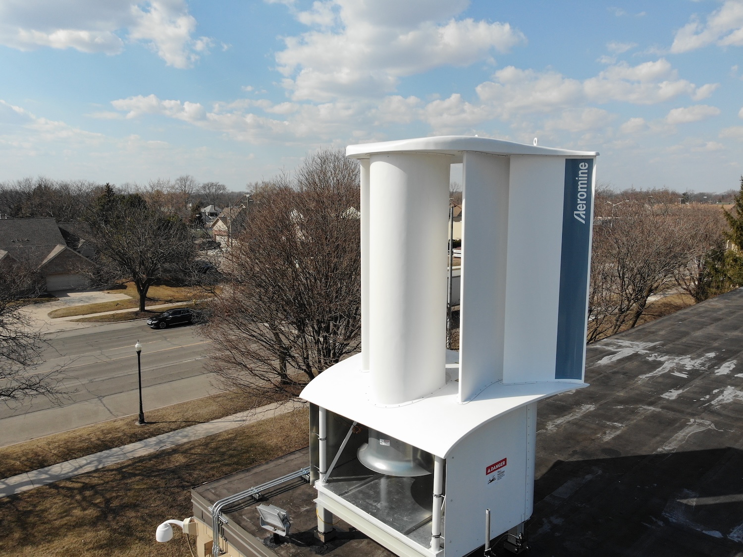 Aeromine Technologies wind turbine