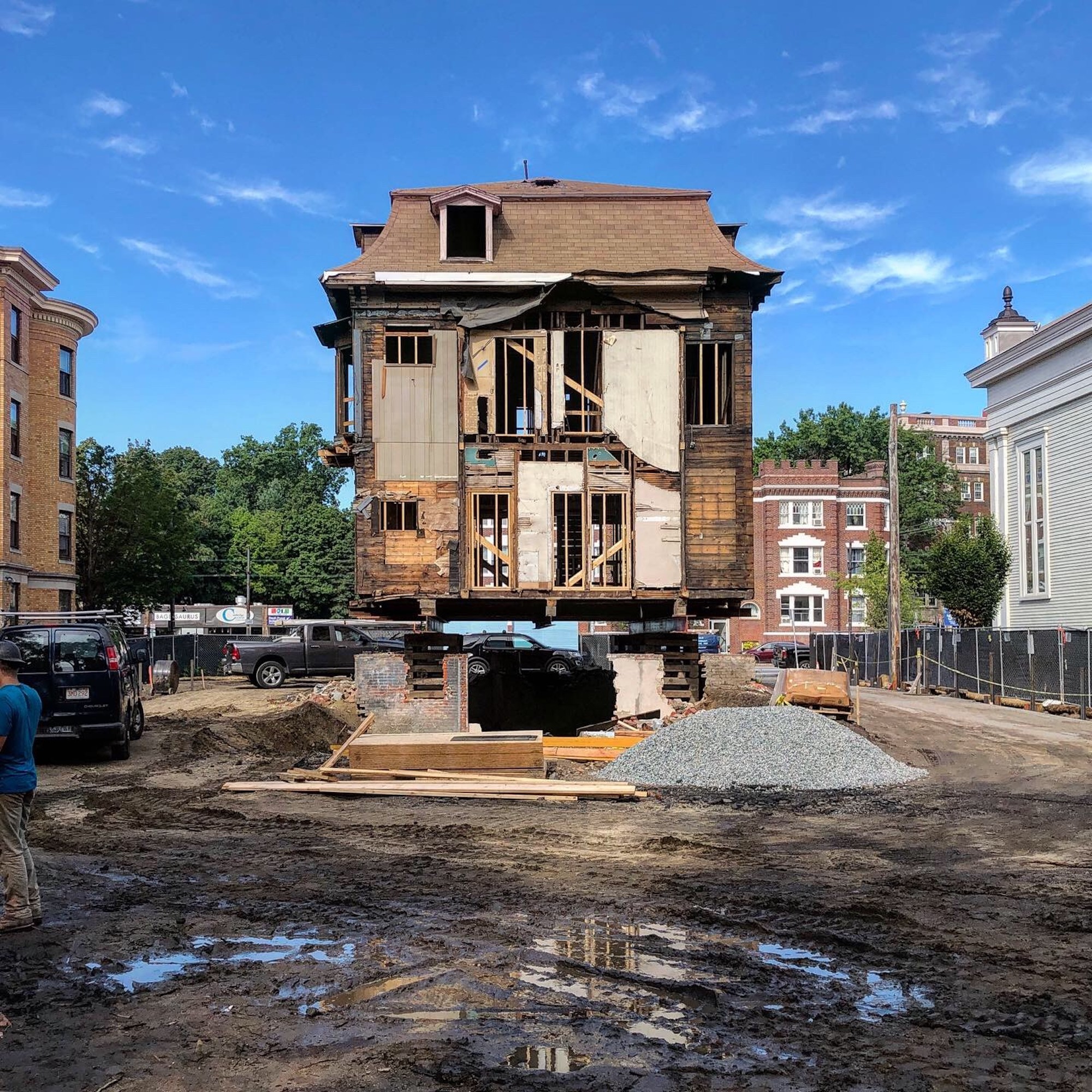 Frost Terrace affordable housing project in Cambridge, Mass. Photo Bruner/Cott