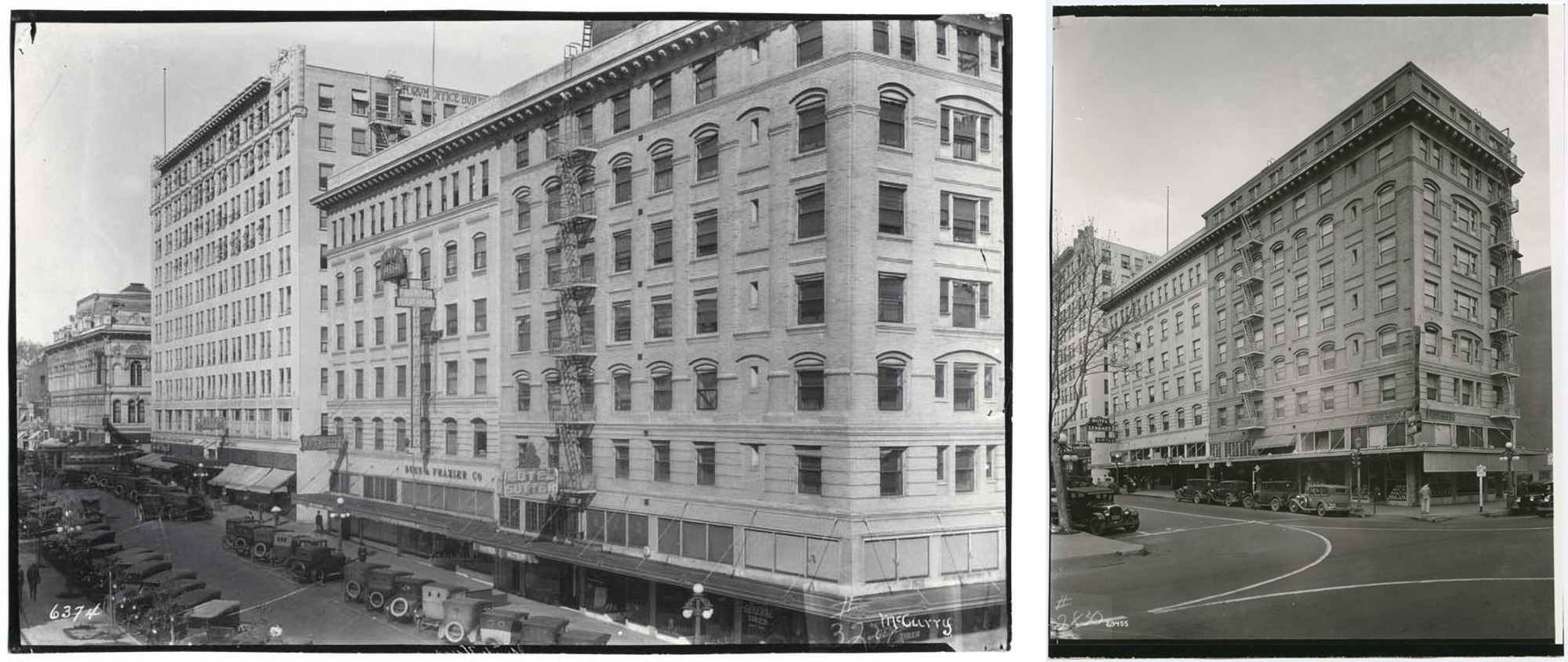 Sacramento’s Capitol Park Hotel, built in 1911-1912