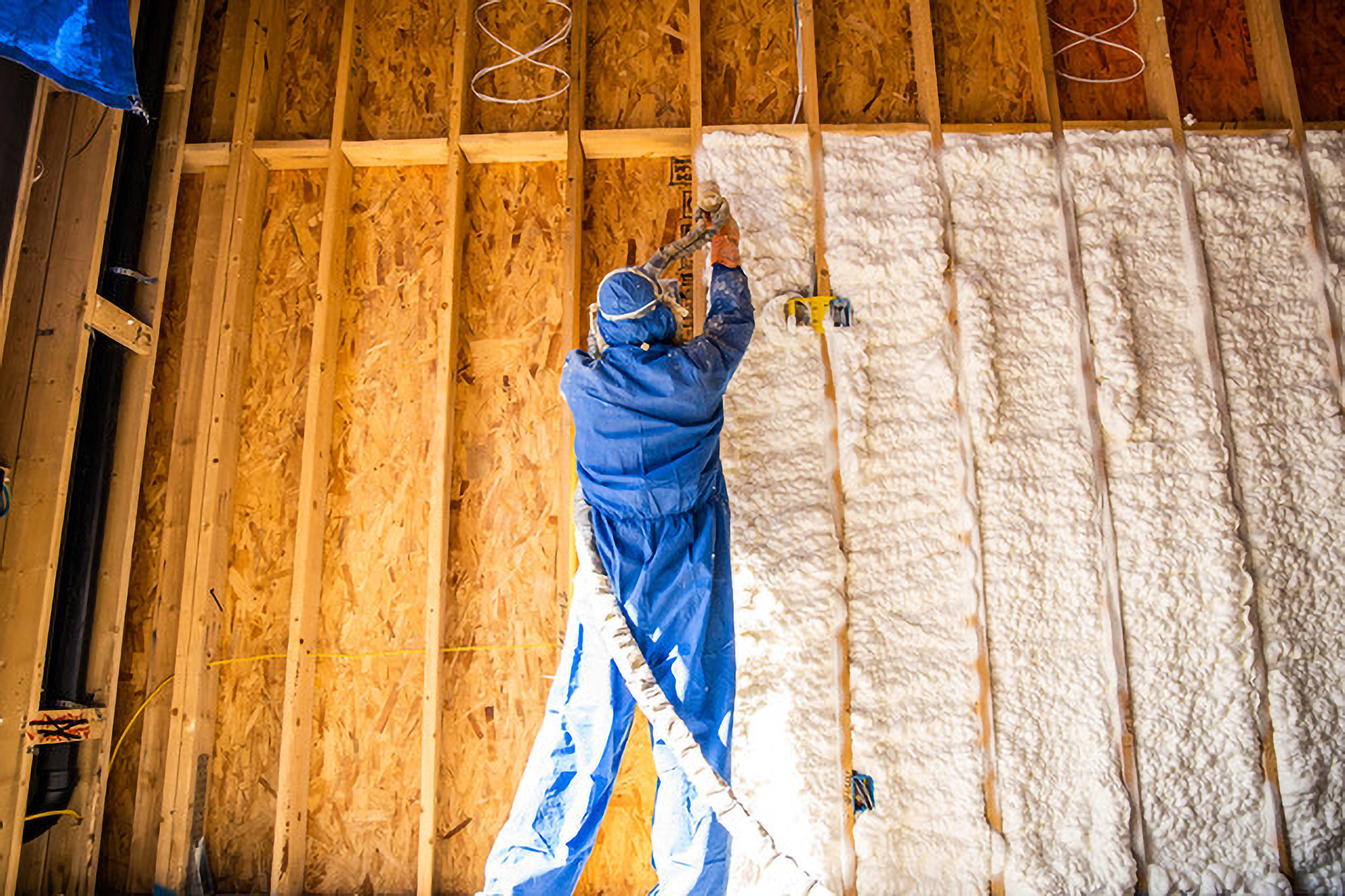 Accufoam Contractor Spraying Stablebase Open Cell