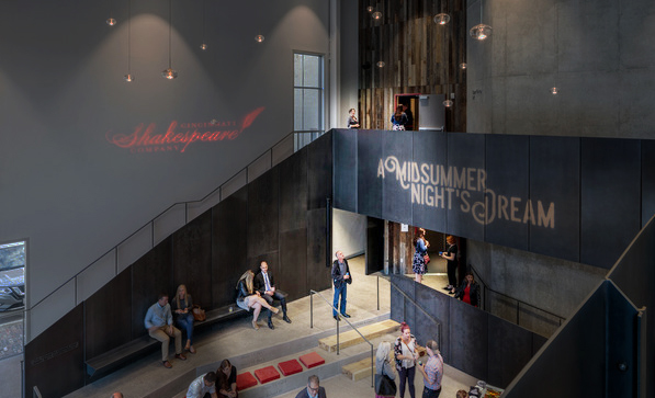 Overlook above lobby area