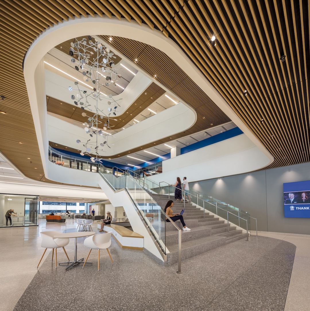 AtlantaCentralLibrary central stair and lobby