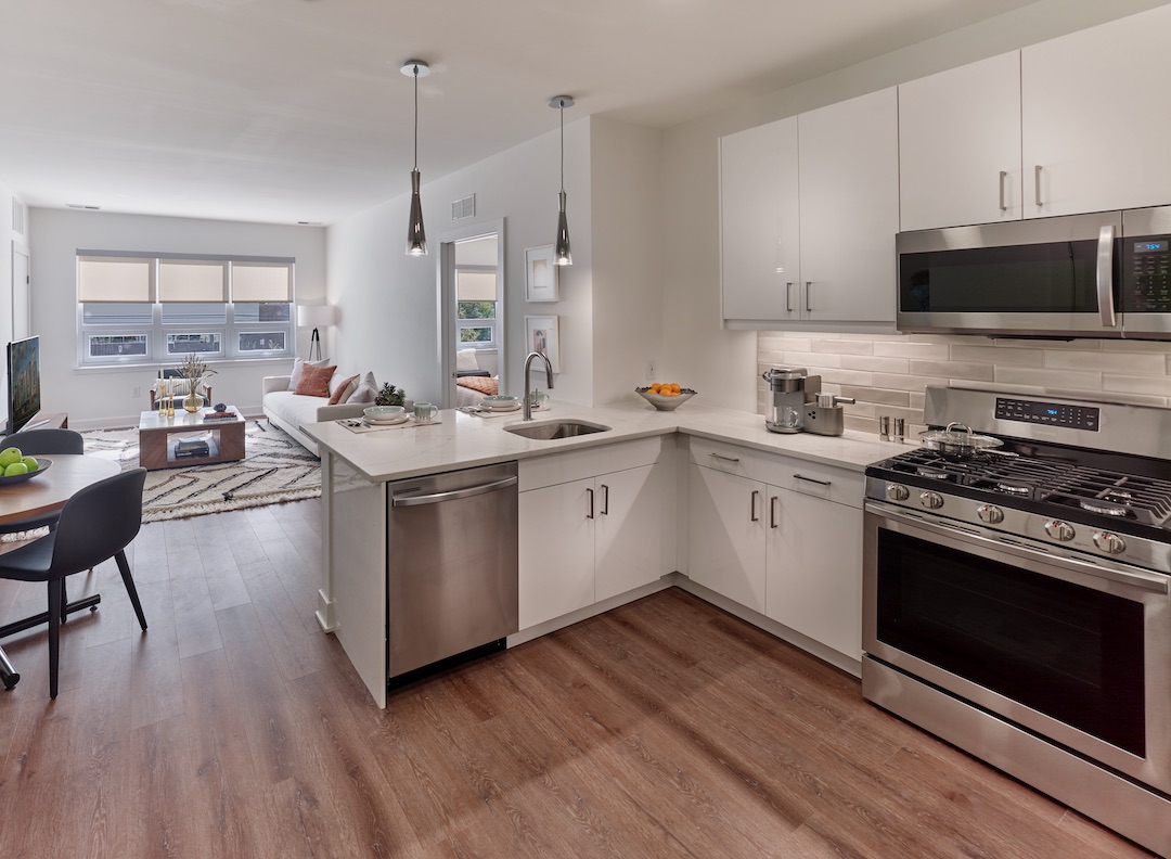 Typical Kitchen at Avenue & Green, Woodbridge, NJ