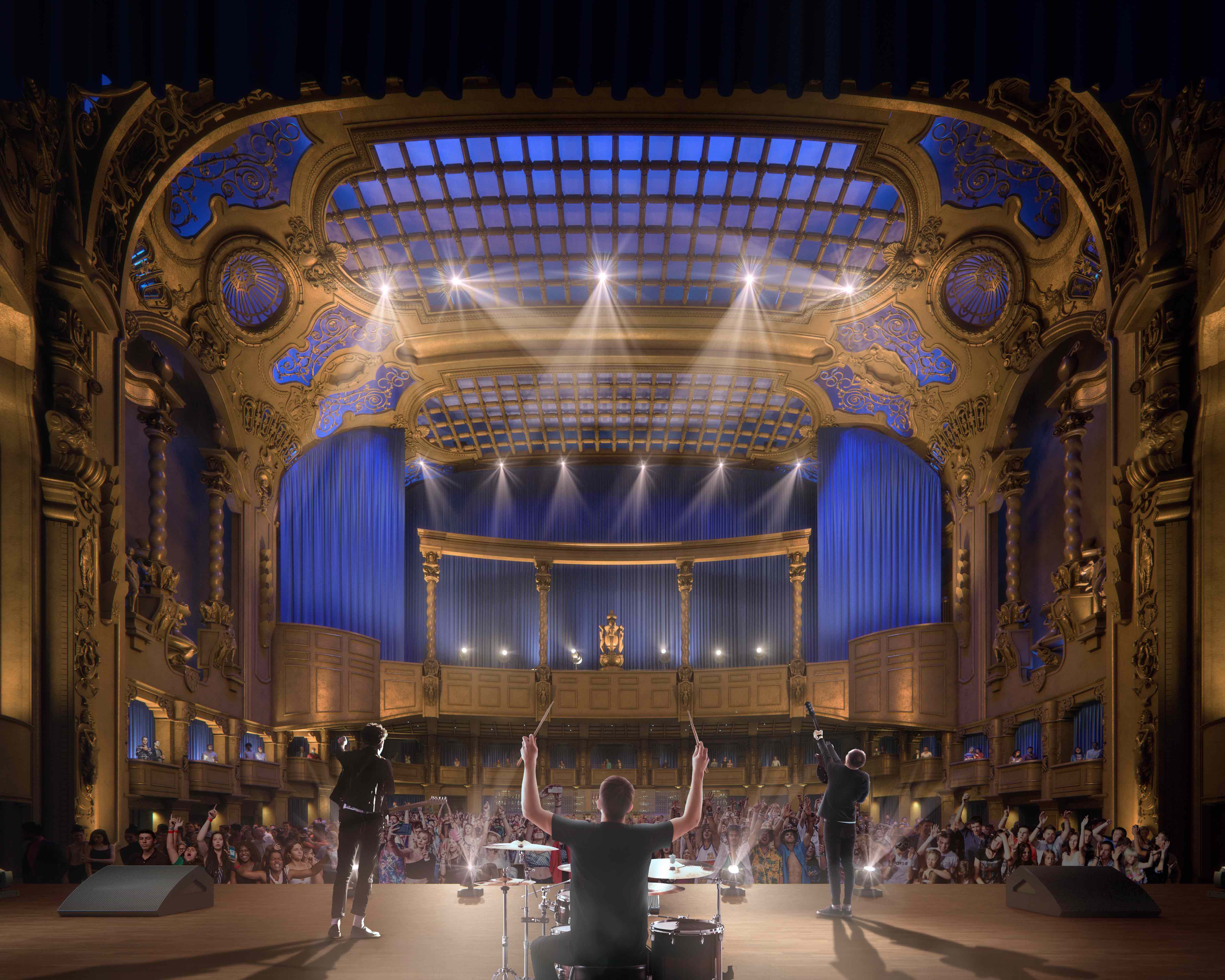 Renovation restores century-old Brooklyn Paramount Theater to its original use