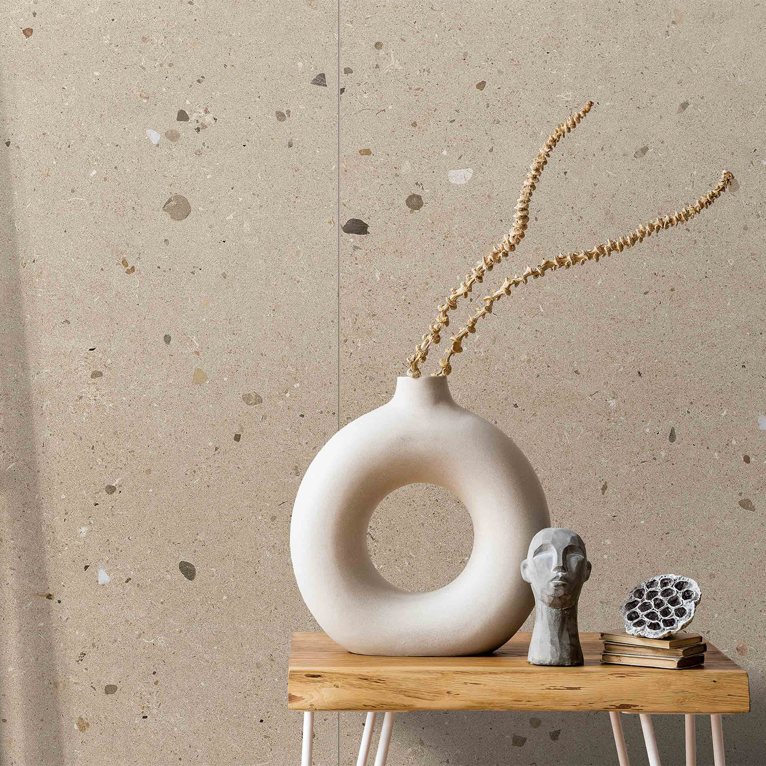 Klastos, Beige by Stonepeak Ceramics tile trend