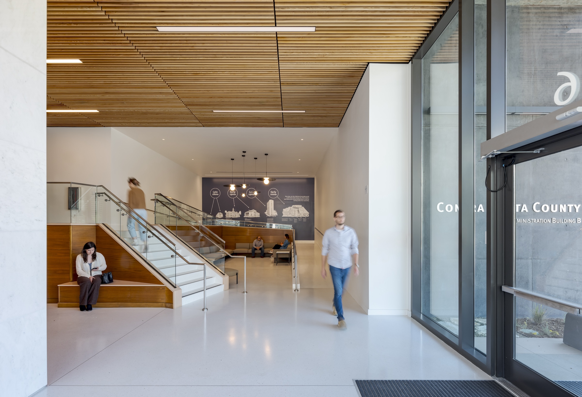 World’s first TRUE Zero Waste for Construction-certified public project, Contra Costa County Administration Building in Martinez, Calif. Photo by Kyle Jeffers Photo, courtesy Webcor