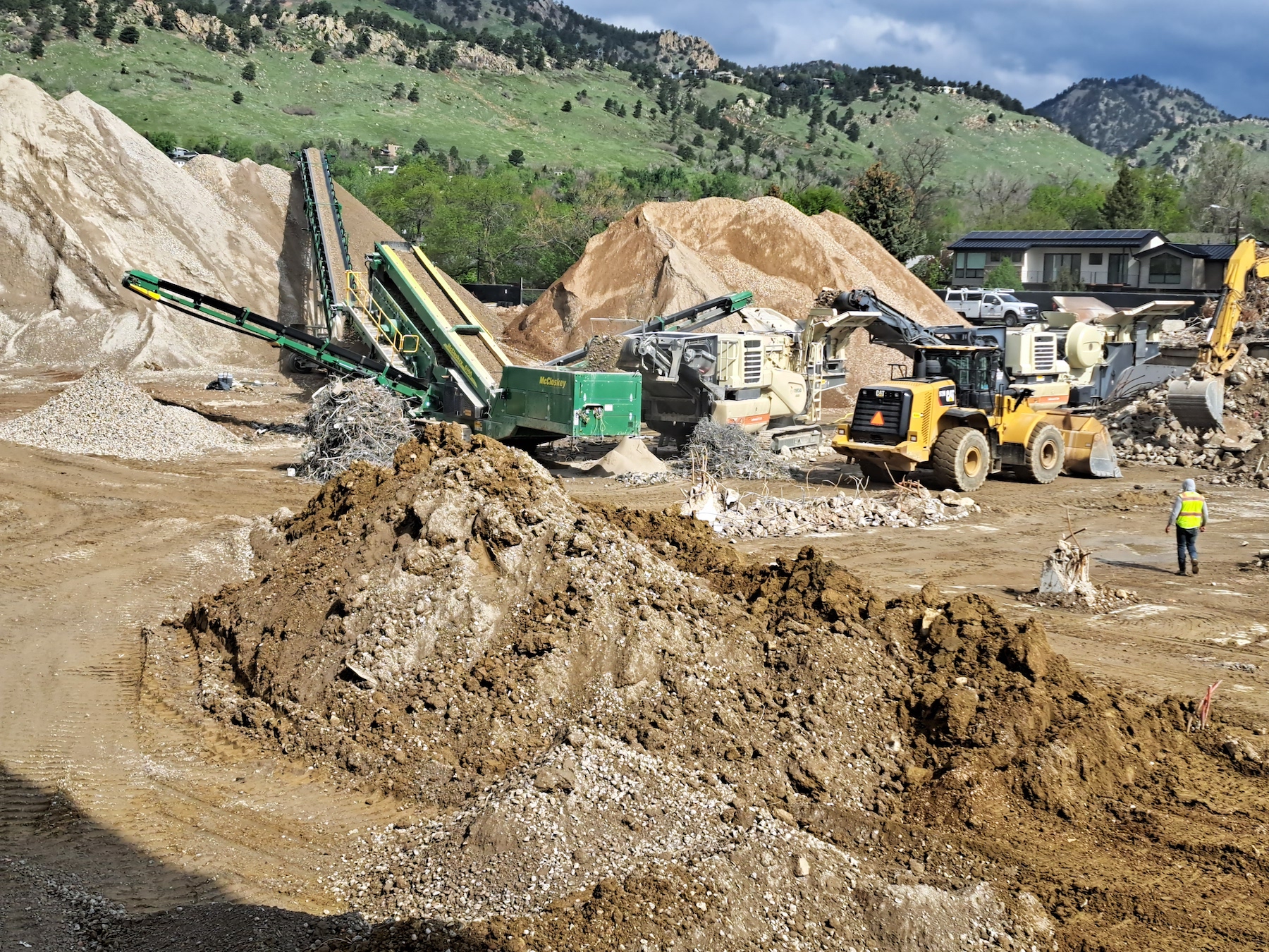 Aggregate will fill the hole created by the hospital demo.