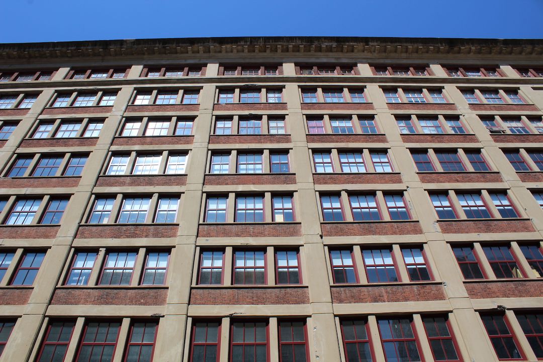 150 Bay Street Building rehab with crystal windows