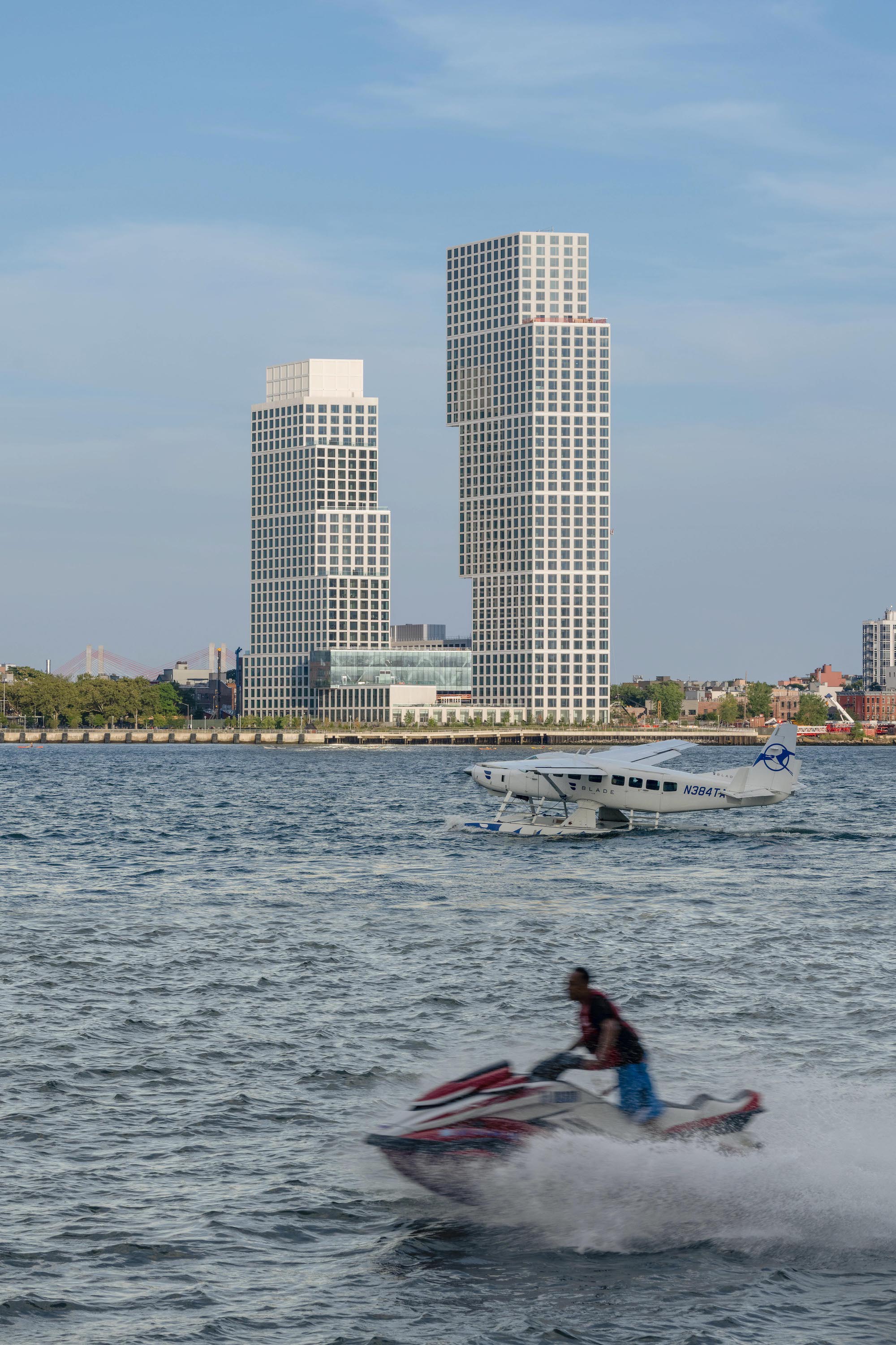 Eagle + West tower, Brooklyn, by OMA, Beyer Blinder Belle Photo: John Cole