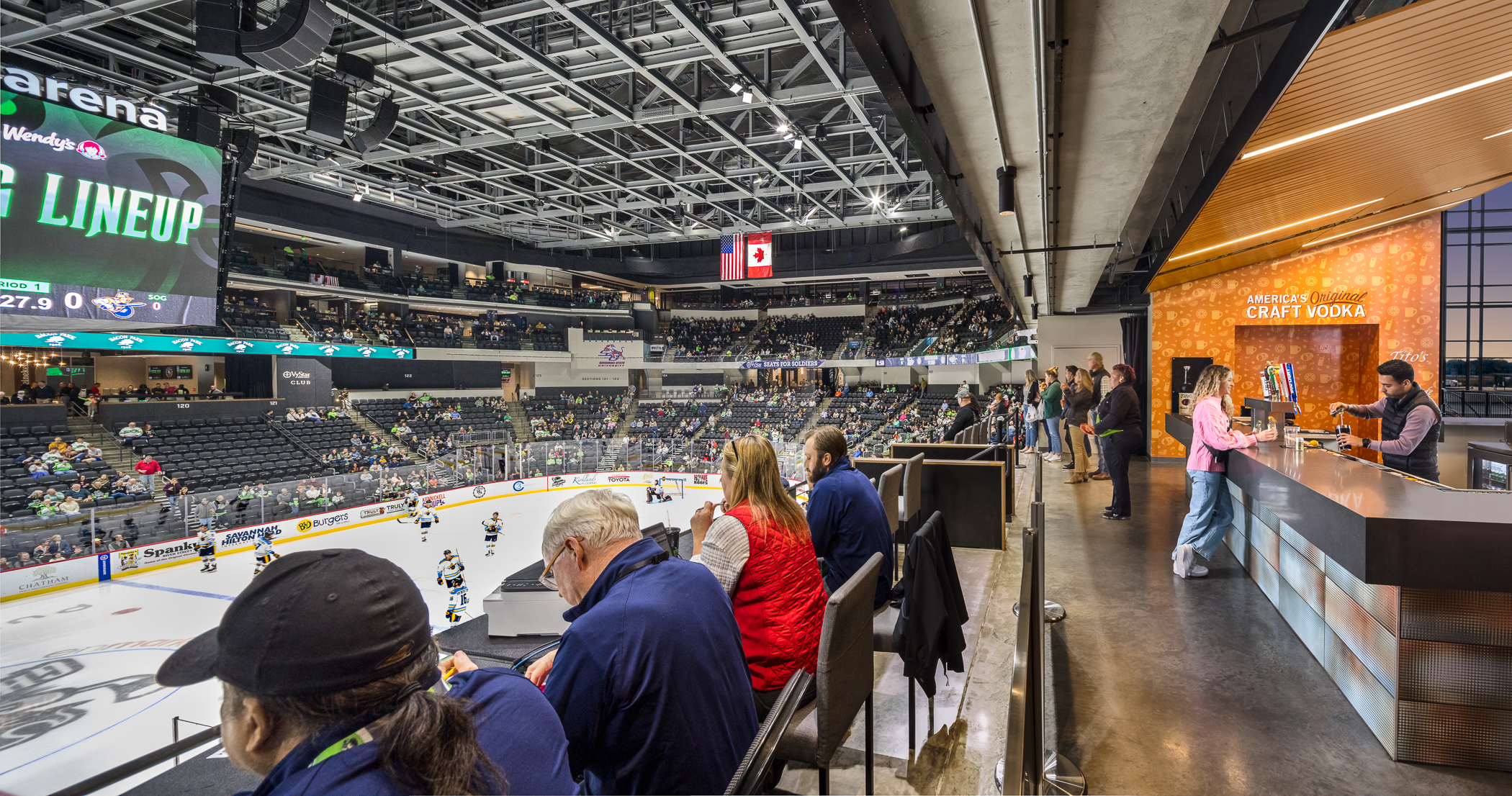 Enmarket Arena Savannah, Georgia, Perkins&Will, Goode Van Slyke Photo Jonathan Hillyer