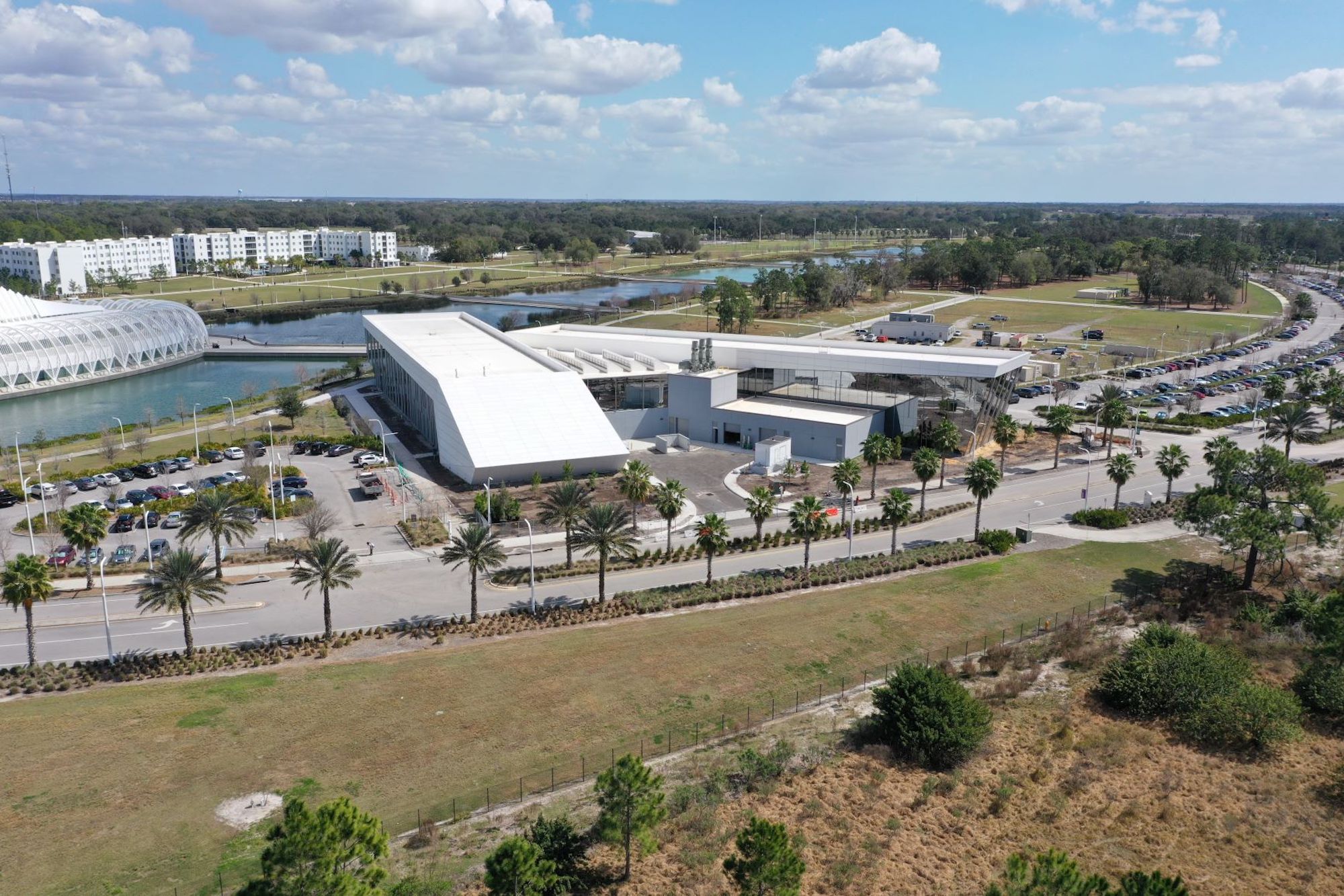 Florida Polytechnic ARC photo courtesy Skanska USA