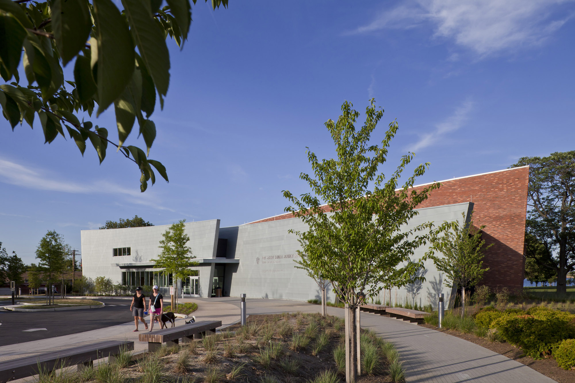 Fort McHenry Visitor Center. Photo: Robert Creamer