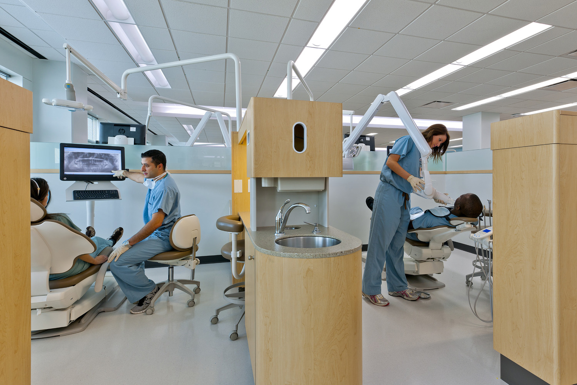 Student Clinic at the University of Texas Health Science Center at Houston School of Dentistry