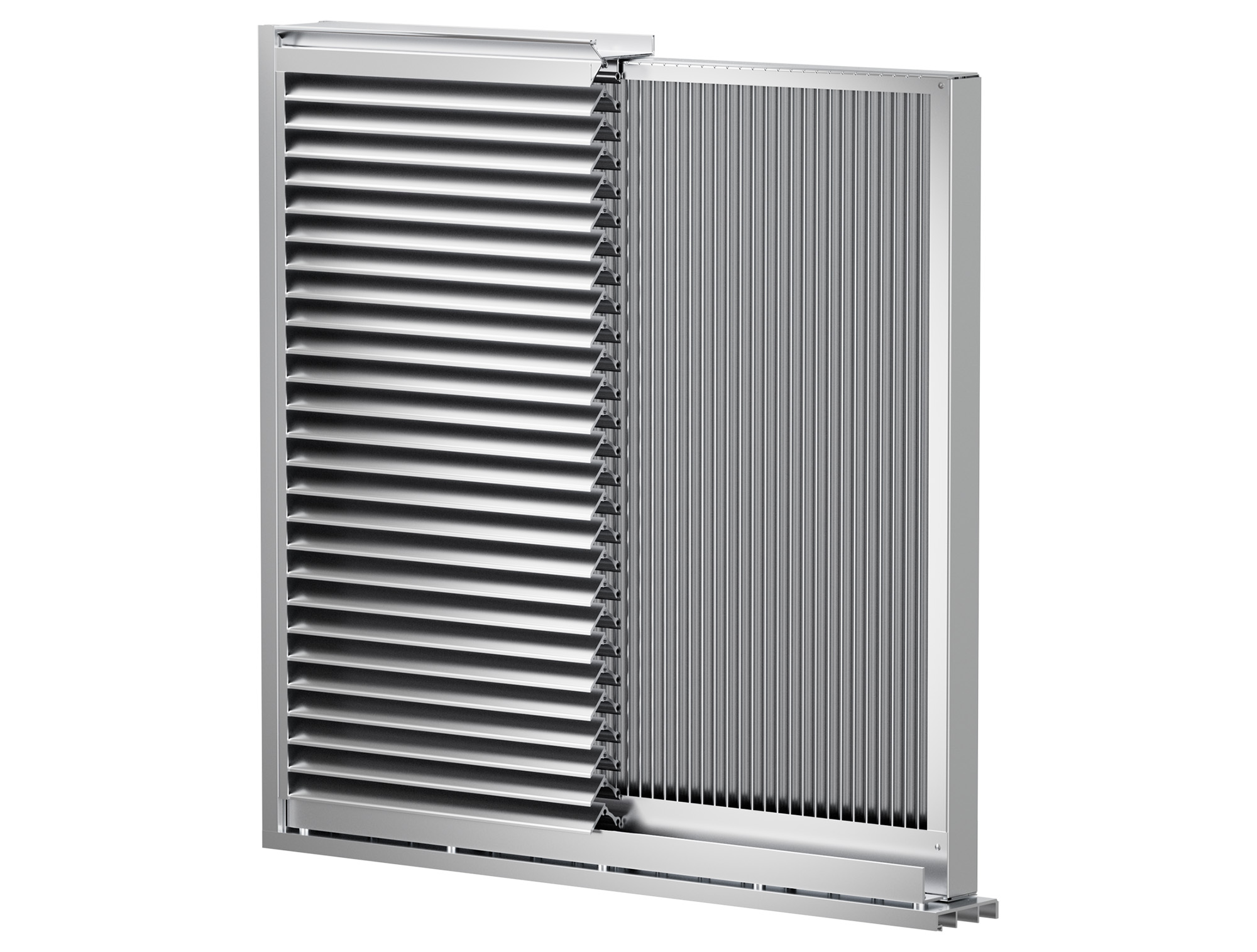 AFL-601 Wind-Driven Rain FEMA Louver