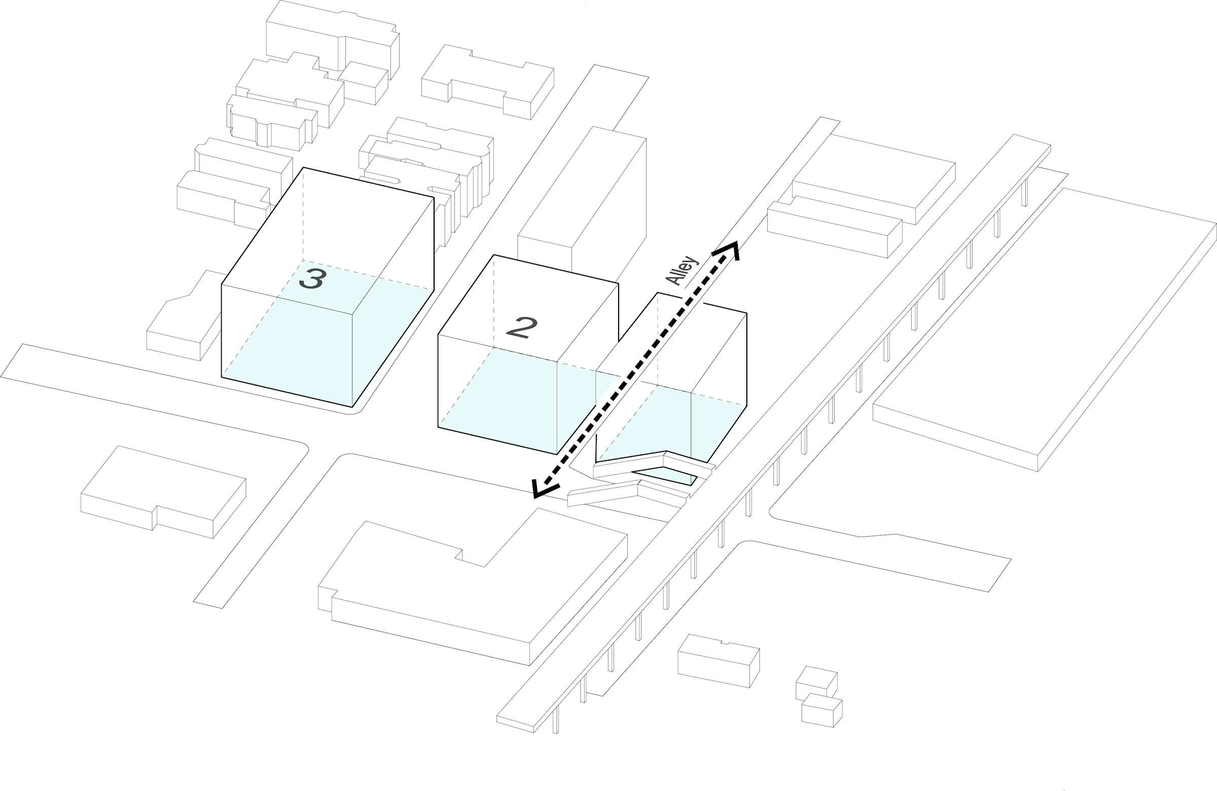 HUB 32 multifamily housing project, chicago, Brooks Scarpa diagram 1