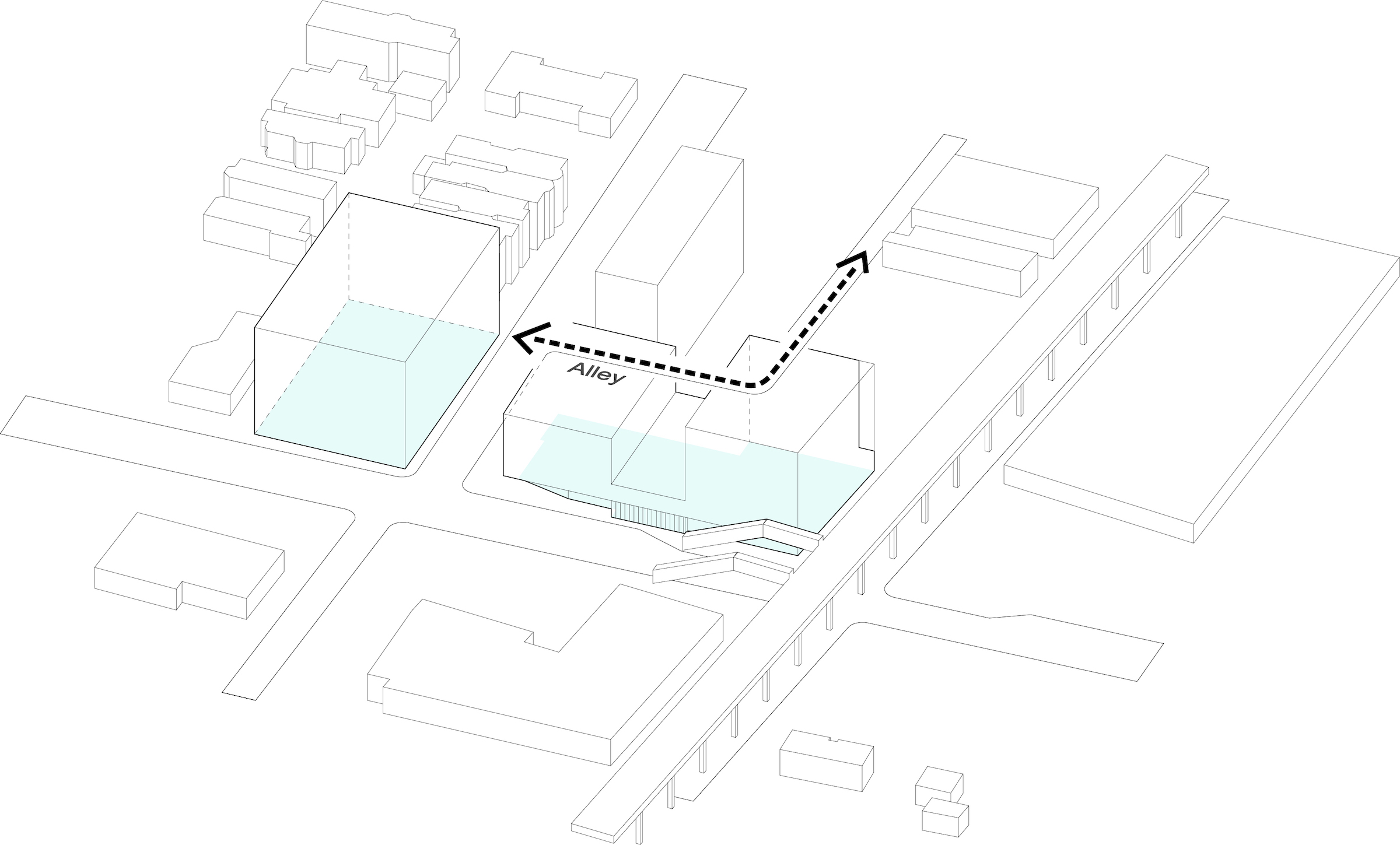 HUB 32 multifamily housing project, chicago, Brooks Scarpa diagram 2