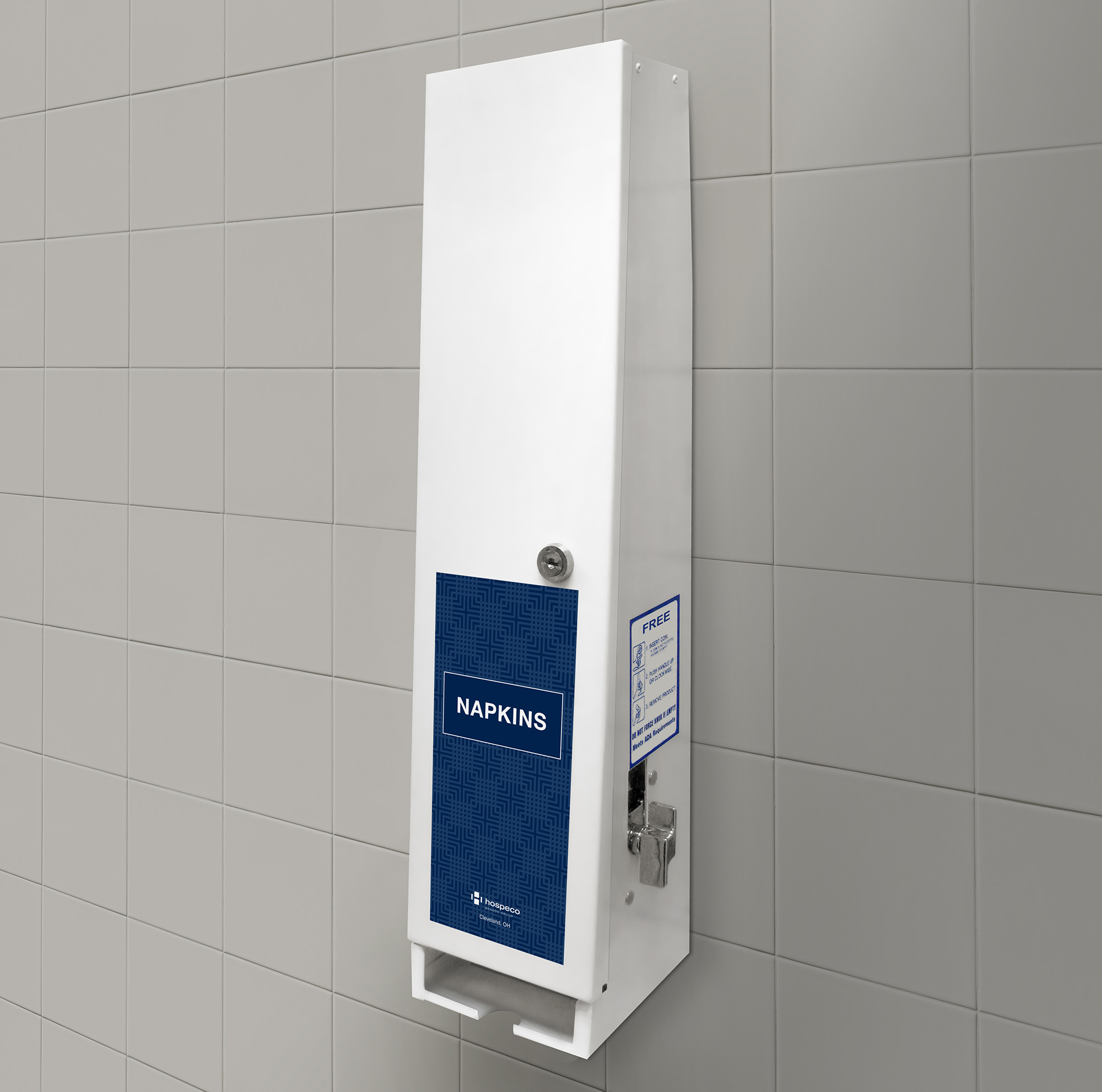 Hospeco Brands Group Offers Affordable Pad-Only Dispenser PR Image