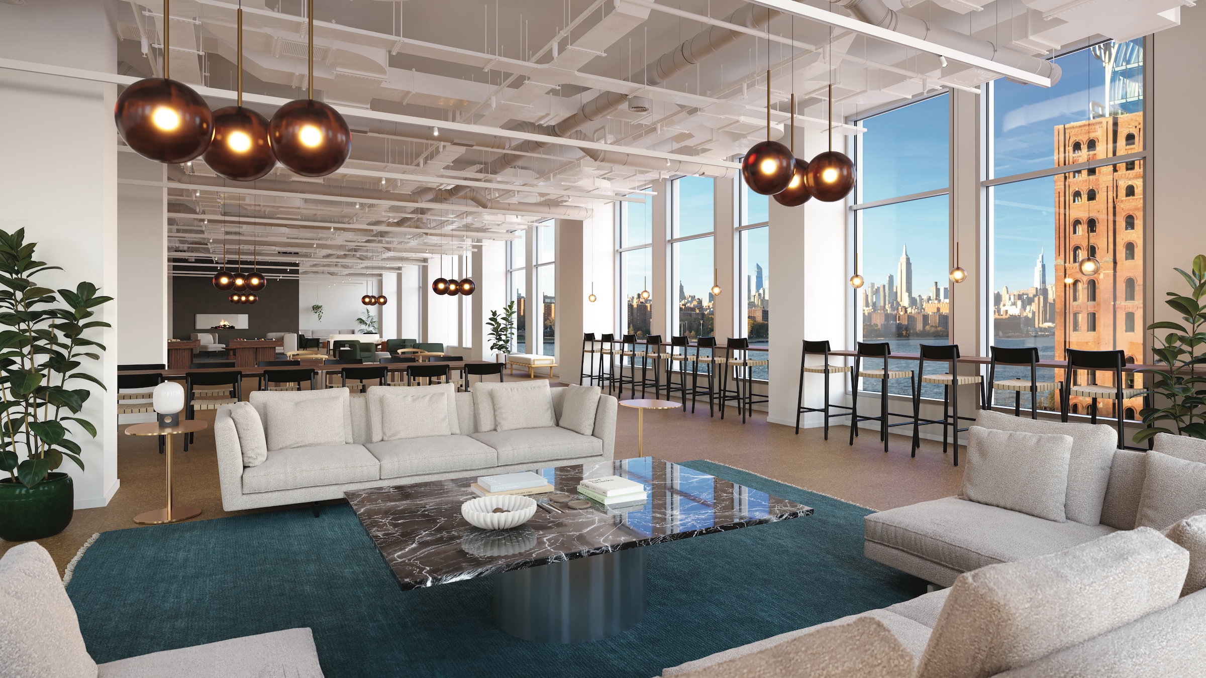 On the Domino Sugar refinery site, new Brooklyn condos offer views of the Manhattan skyline