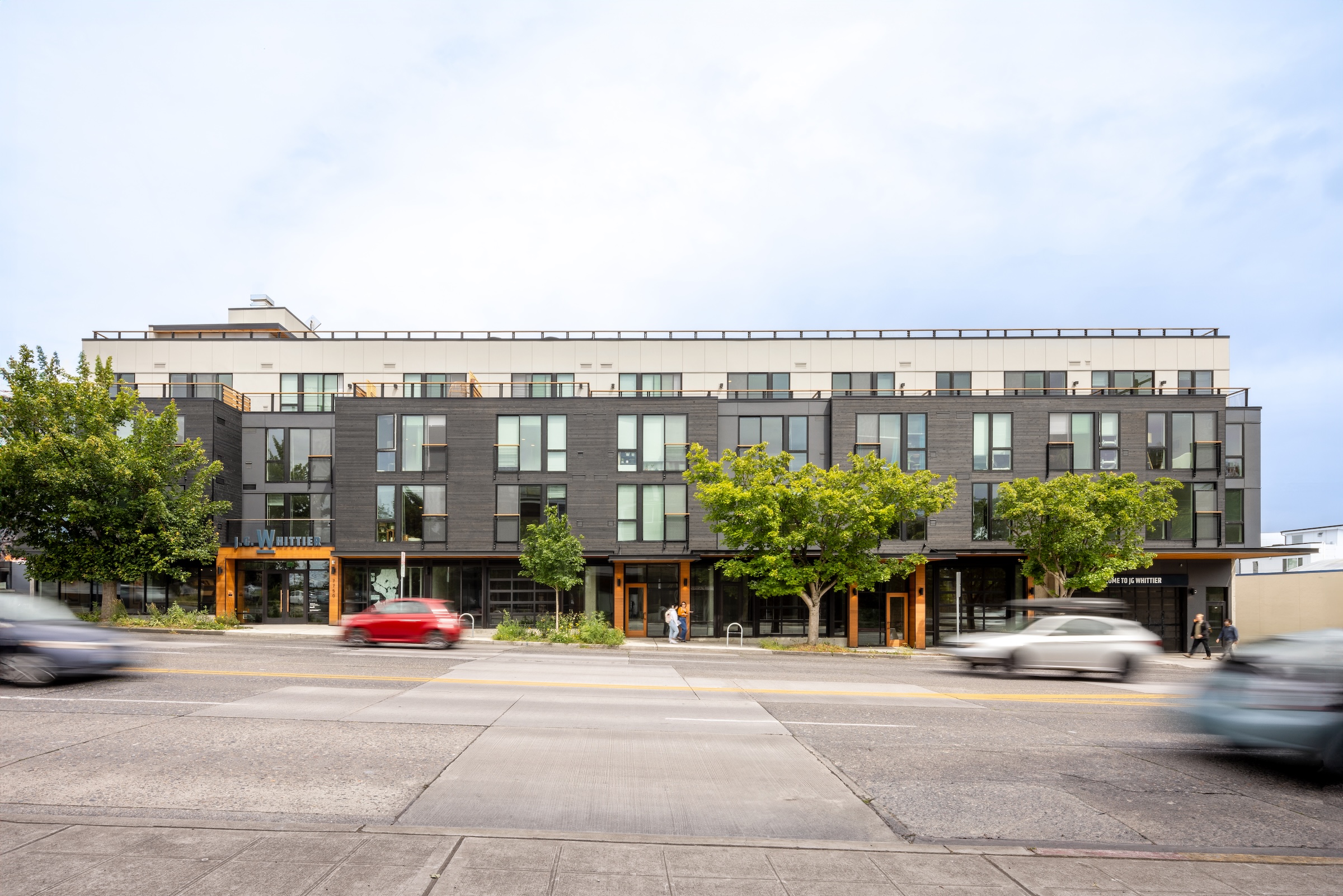 Seattle workforce housing project inspired by geology of eastern Washington Photo: Andrew Nam, ANAM Media