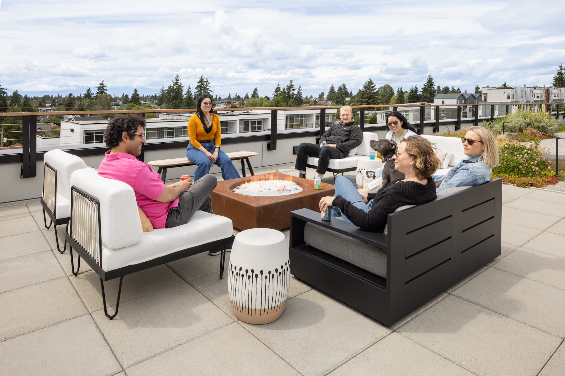 Seattle workforce housing project inspired by geology of eastern Washington Photo: Andrew Nam, ANAM Media