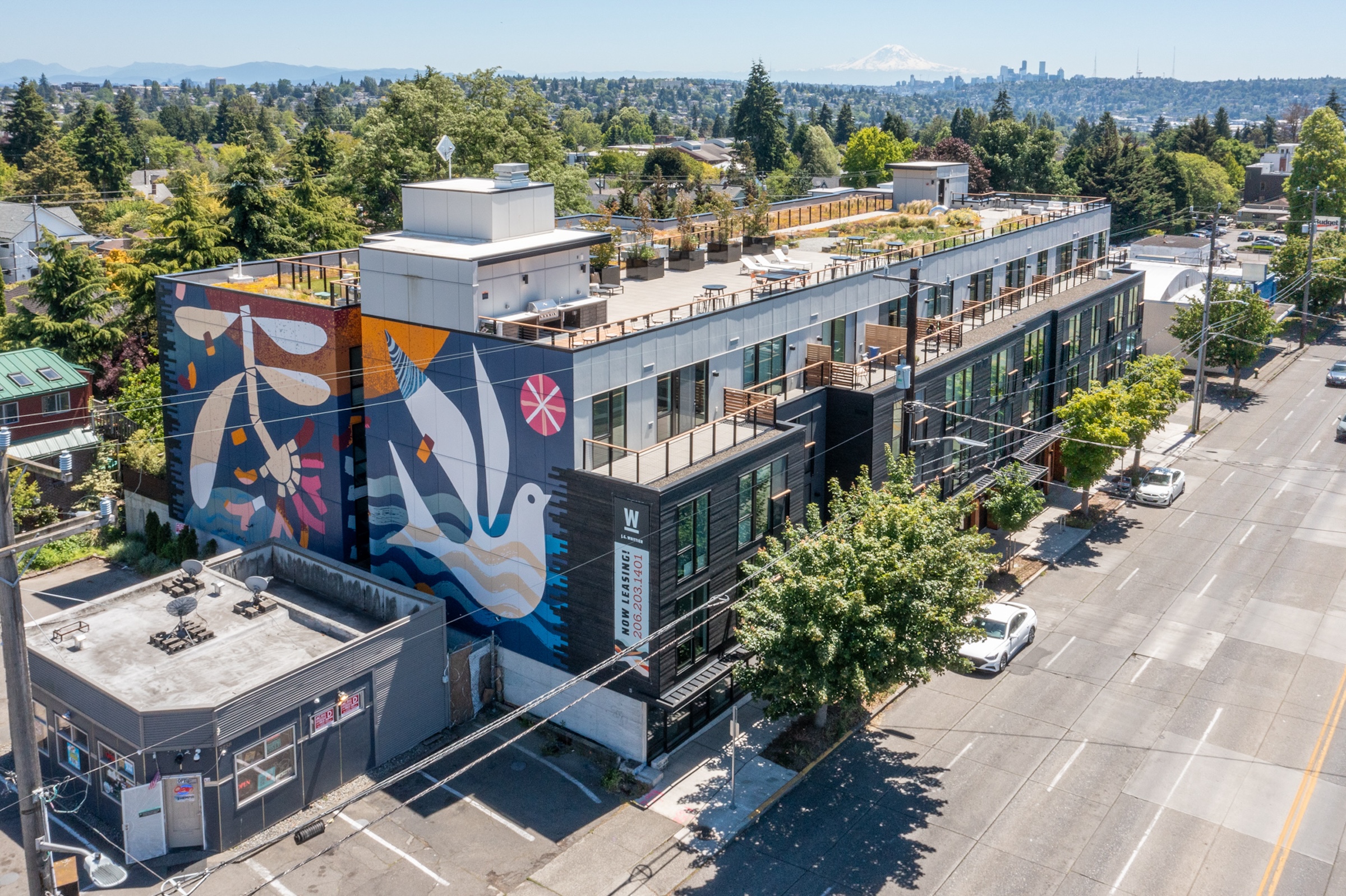 Seattle workforce housing project inspired by geology of eastern Washington Photo: Andrew Nam, ANAM Media