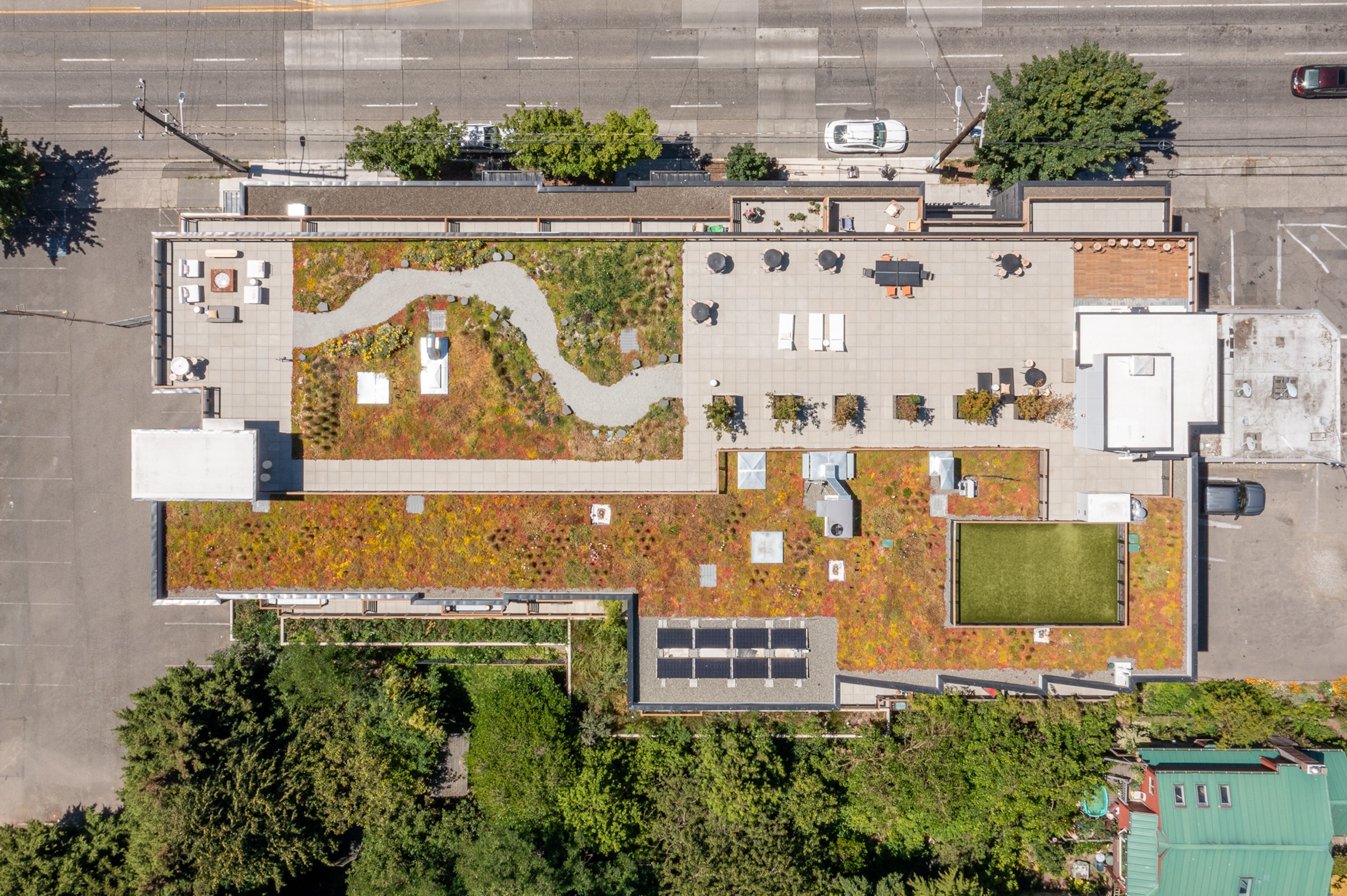 Seattle workforce housing project inspired by geology of eastern Washington Photo: Andrew Nam, ANAM Media