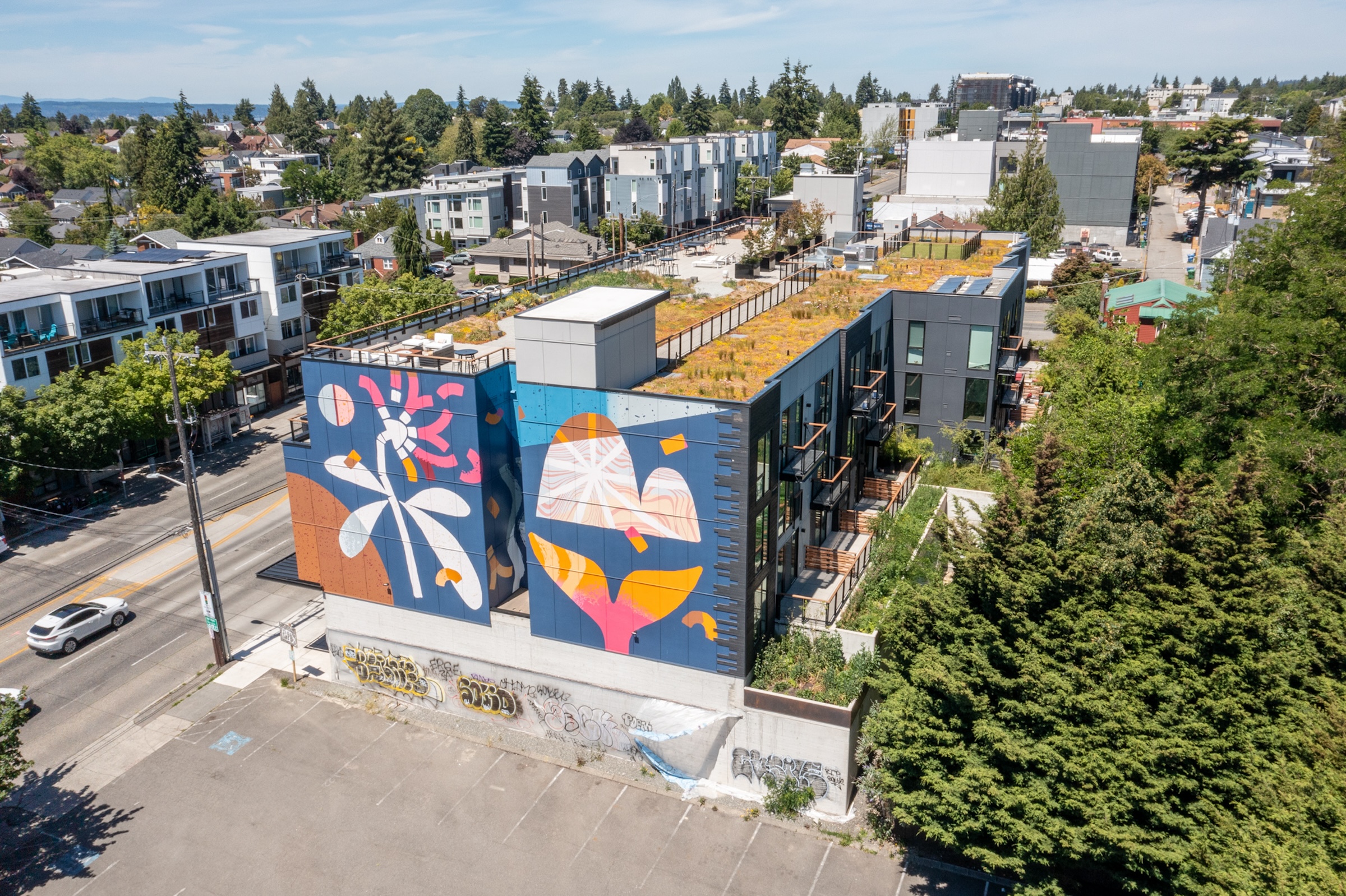 Seattle workforce housing project inspired by geology of eastern Washington Photo: Andrew Nam, ANAM Media