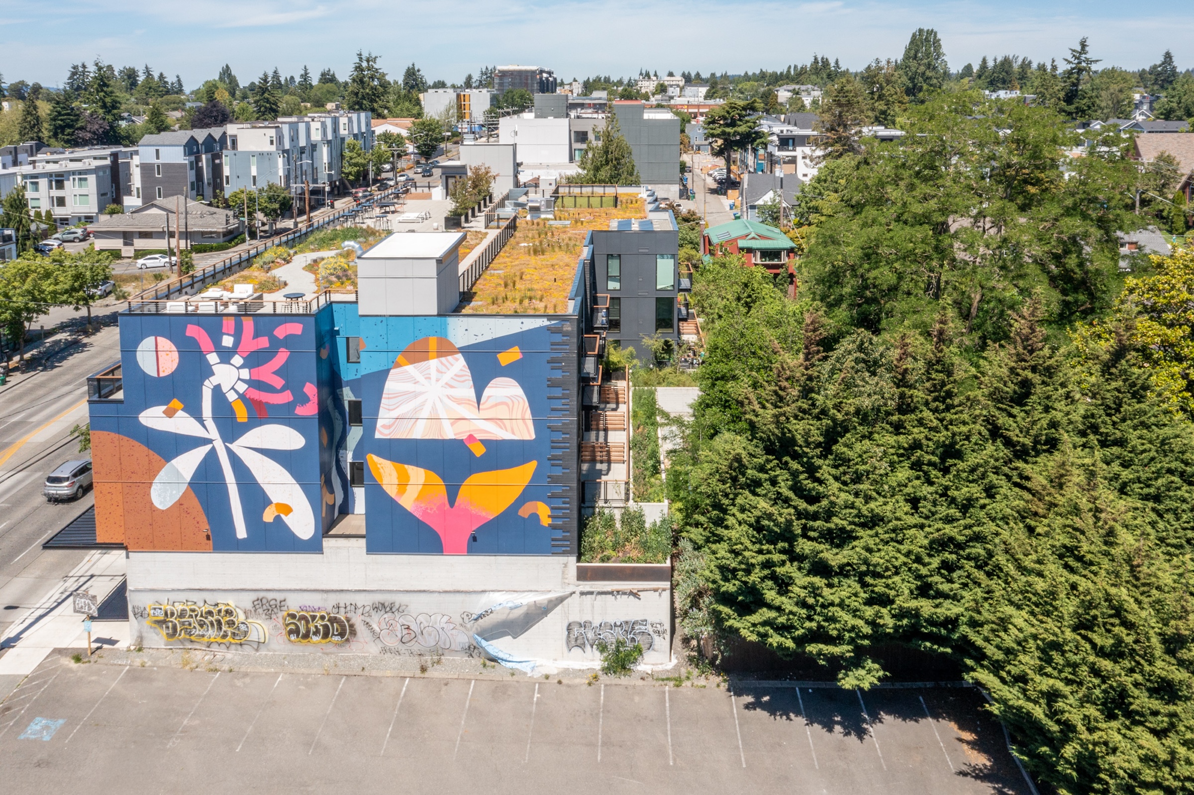 Seattle workforce housing project inspired by geology of eastern Washington Photo: Andrew Nam, ANAM Media