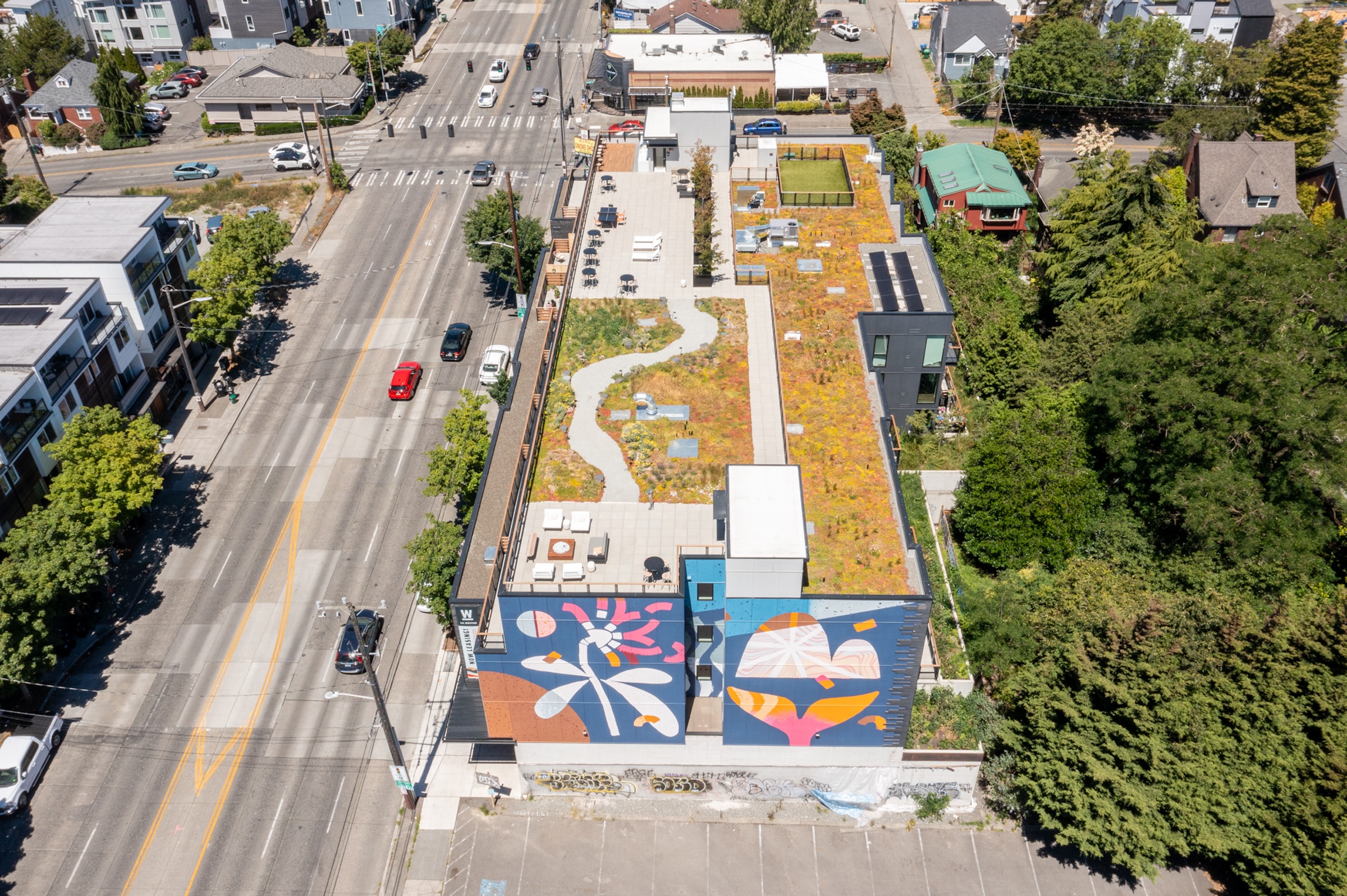 Seattle workforce housing project inspired by geology of eastern Washington Photo: Andrew Nam, ANAM Media