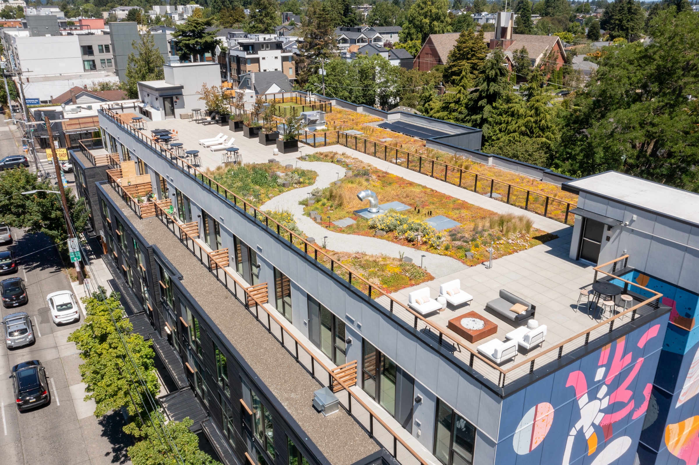 Seattle workforce housing project inspired by geology of eastern Washington Photo: Andrew Nam, ANAM Media