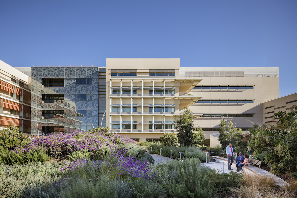 Lucile Packard Chilcren's Hospital rooftop garden