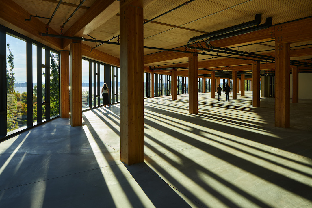 Lakeview office Building interior