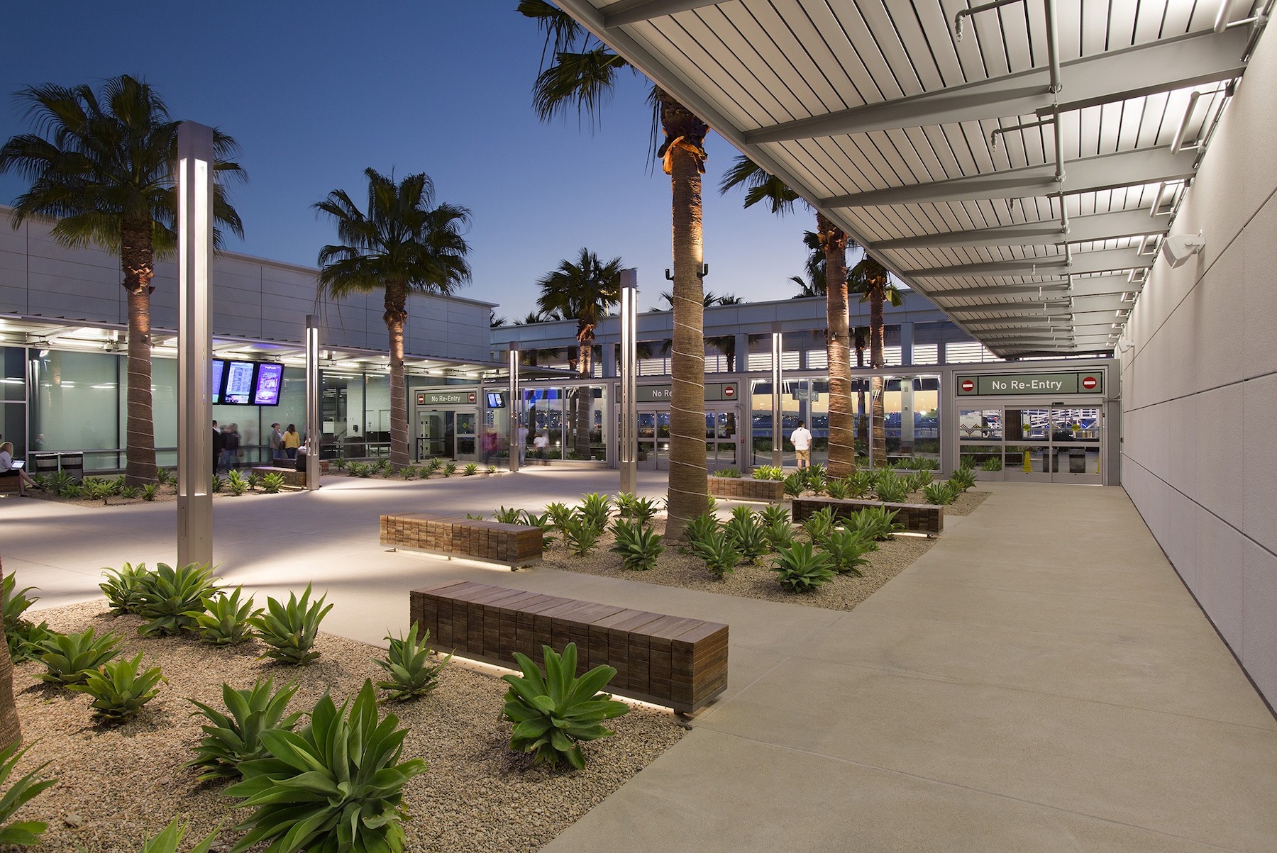 LongBeach AIrport Entry