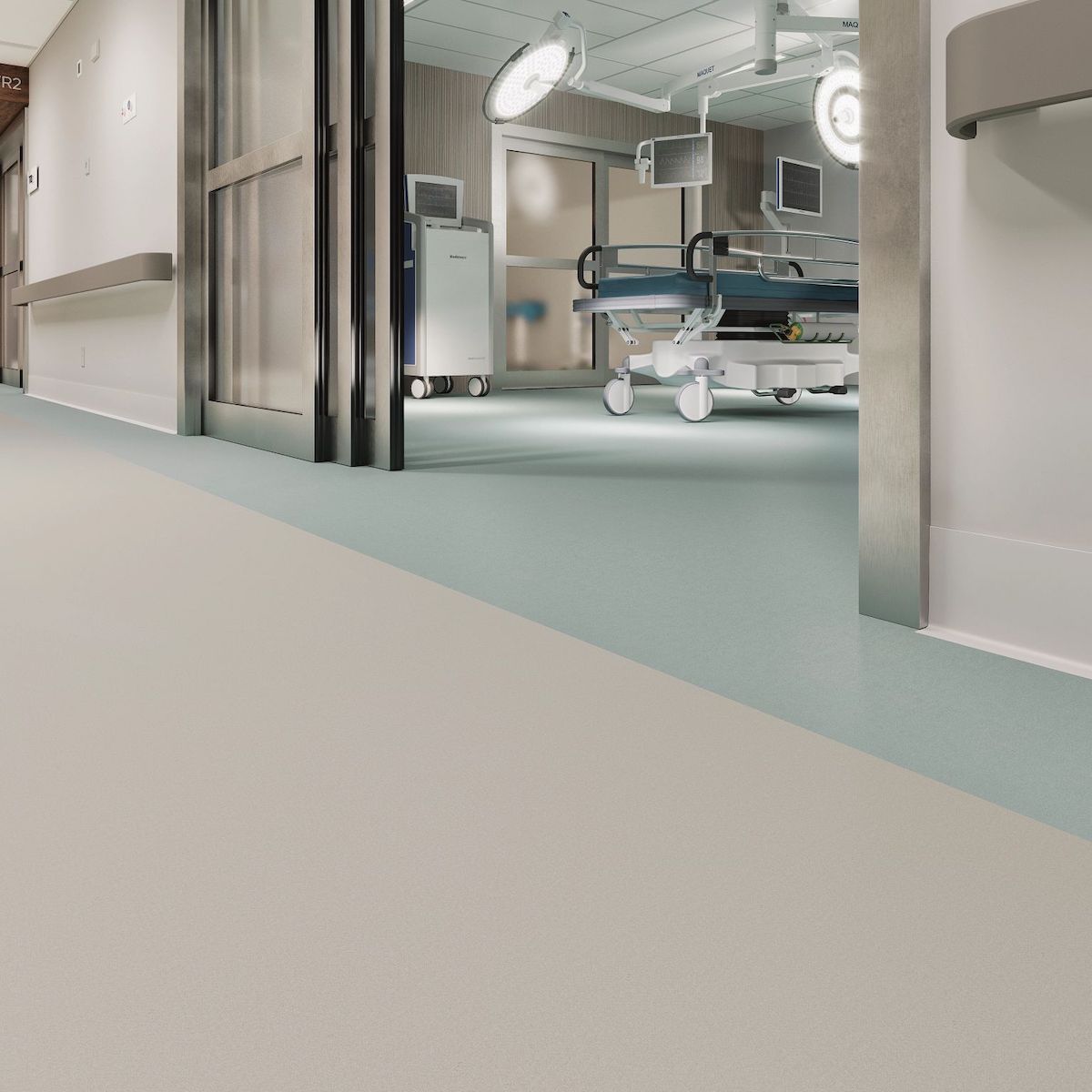 Legato Liquid Linoleum flooring from Mannington 