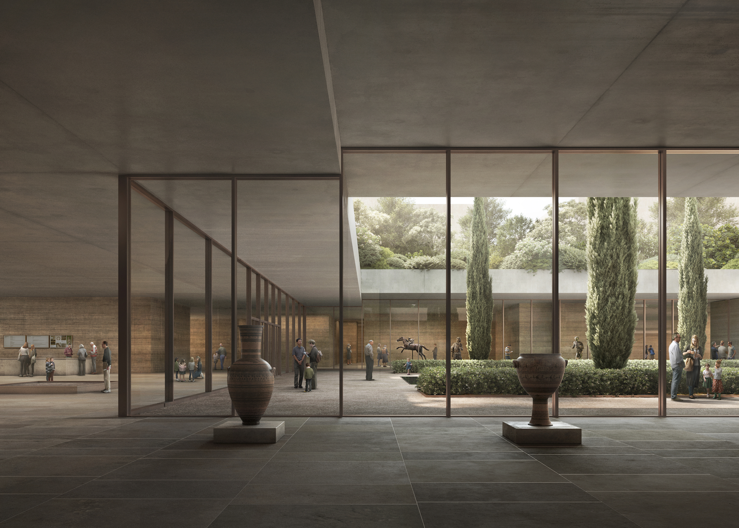 National Archaeological Museum Athens Spaces around the central courtyard © Filippo Bolognese Images