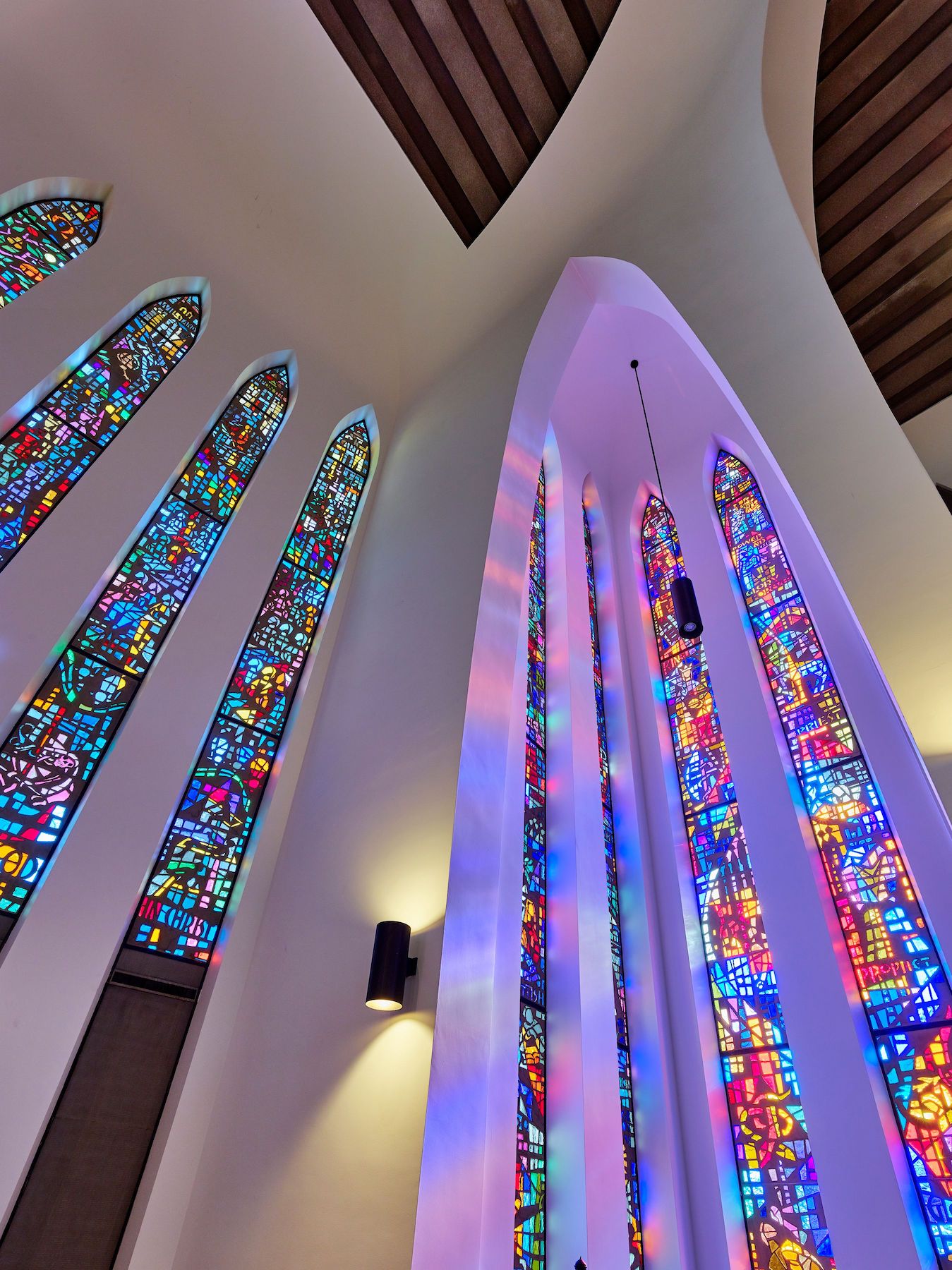 Interior of Modern Gothic National Presbyterian Church