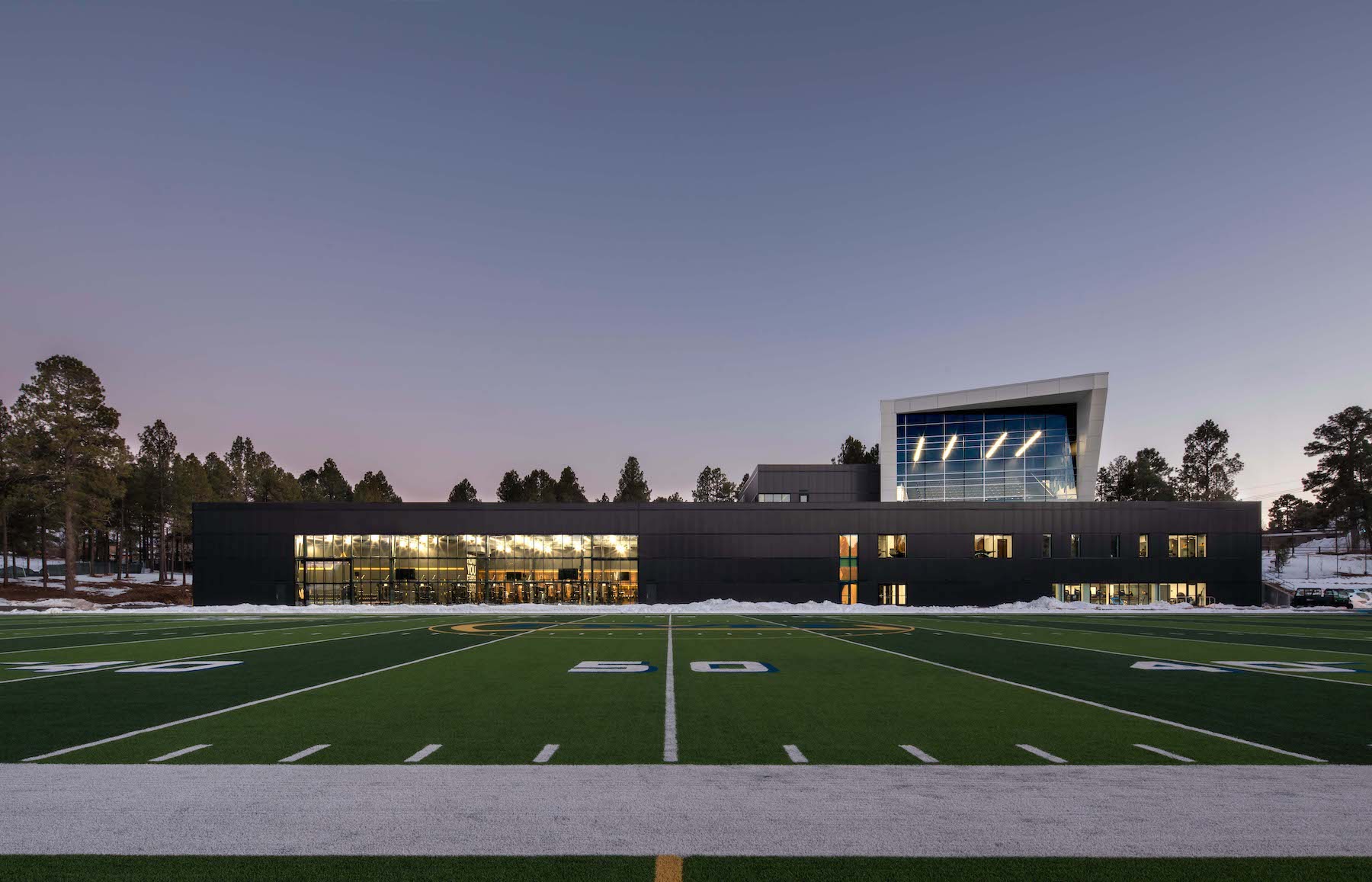 NAU training facility field