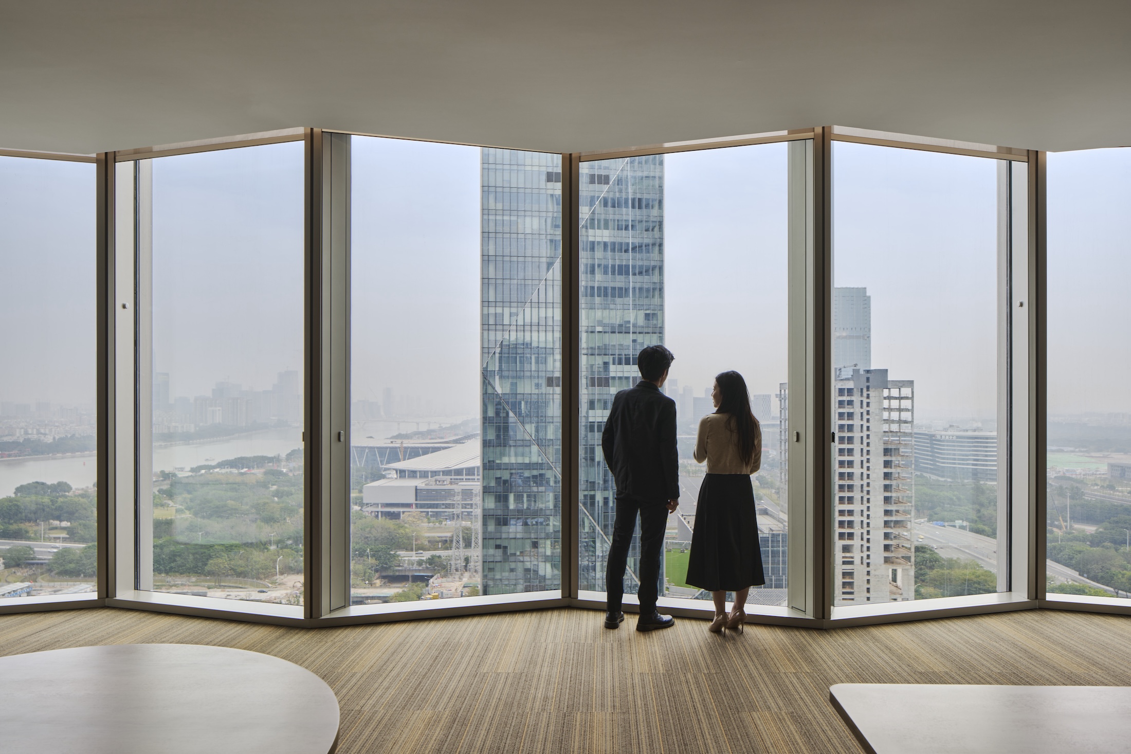 Star River Headquarters, designed by SOM. Photo by Seth Powers, courtesy SOM 