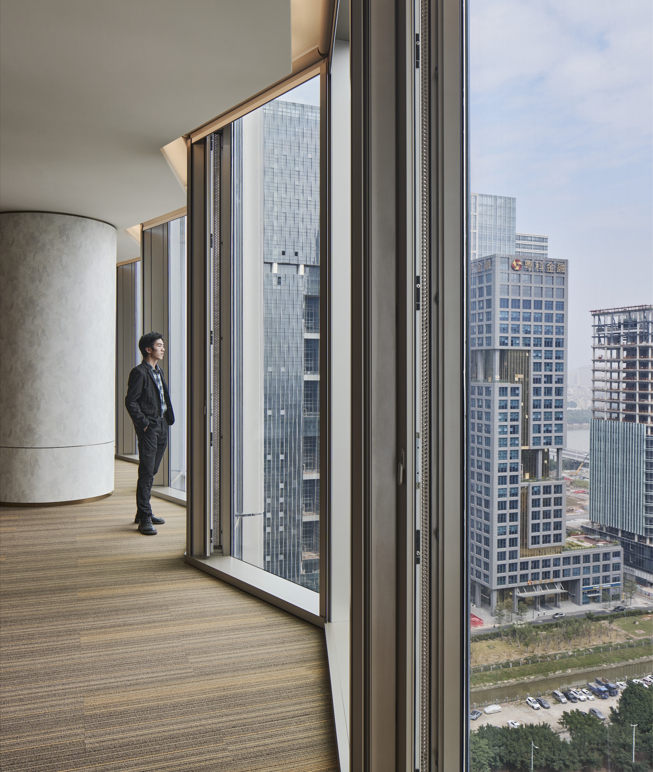 Star River Headquarters, designed by SOM. Photo by Seth Powers, courtesy SOM 