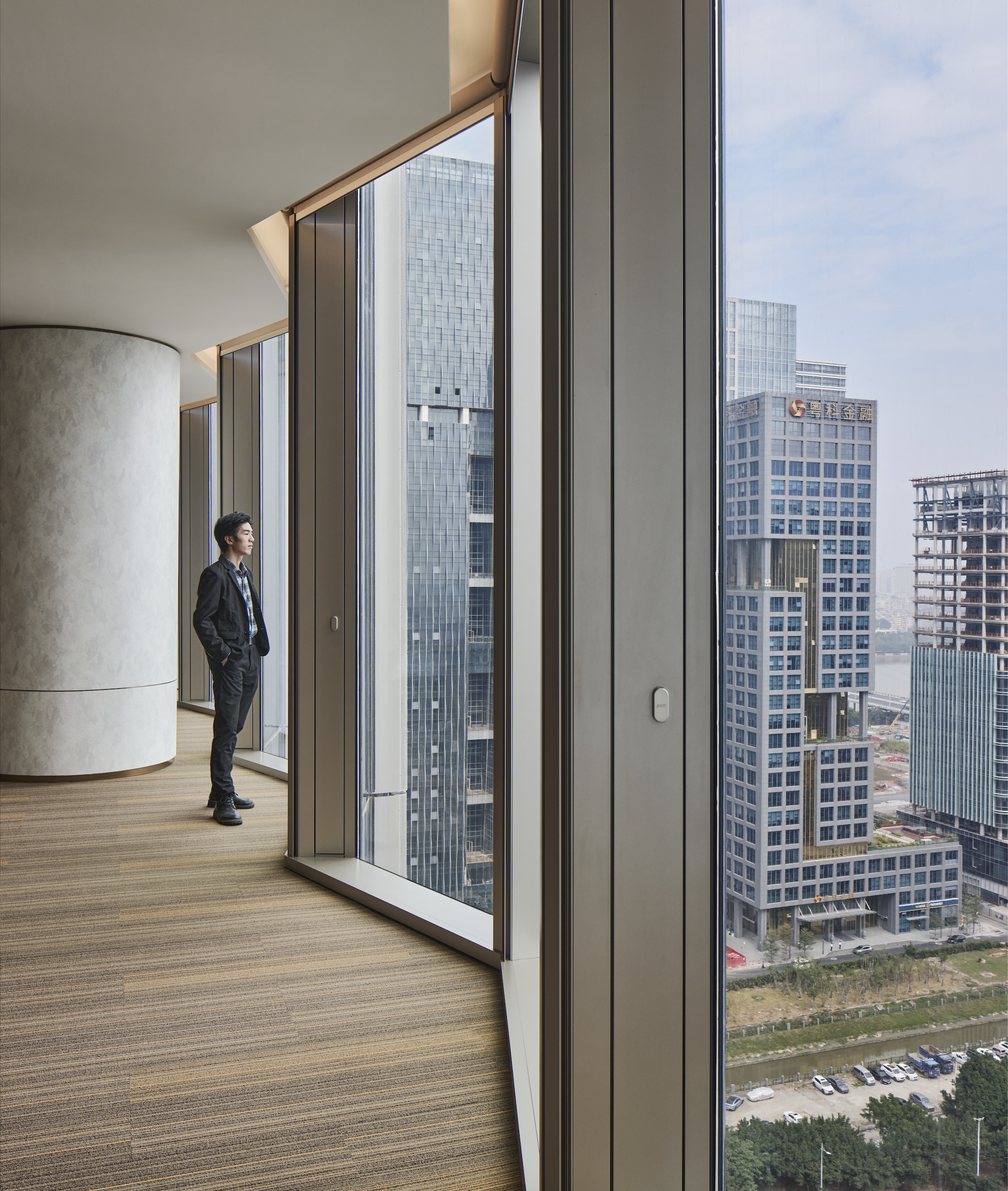 Star River Headquarters, designed by SOM. Photo by Seth Powers, courtesy SOM 